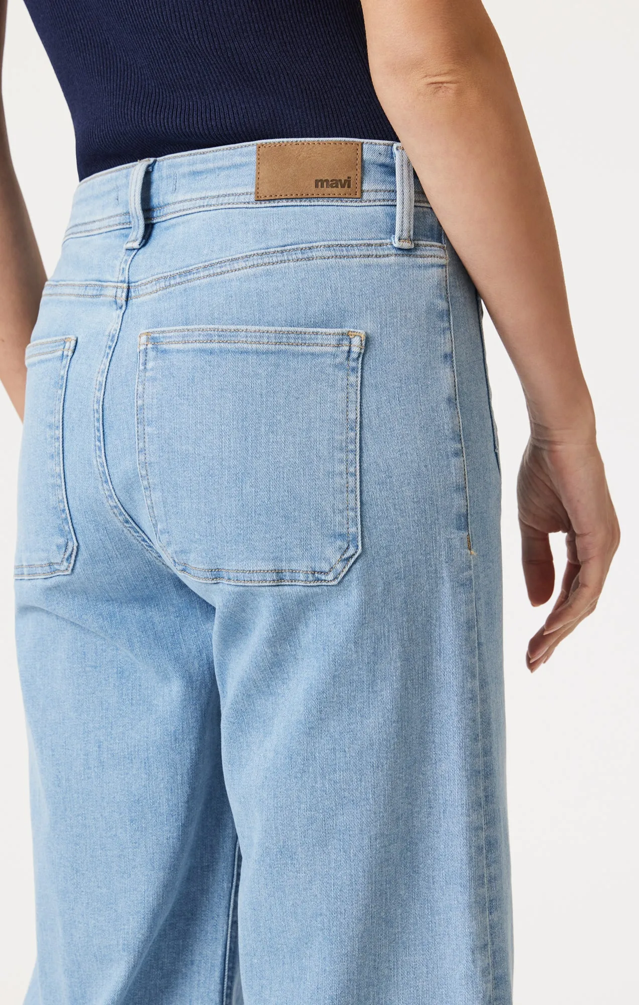 PALOMA MARINE WIDE LEG IN LIGHT BLUE FLEX BLUE sold by Mavi product image thumbnail 4