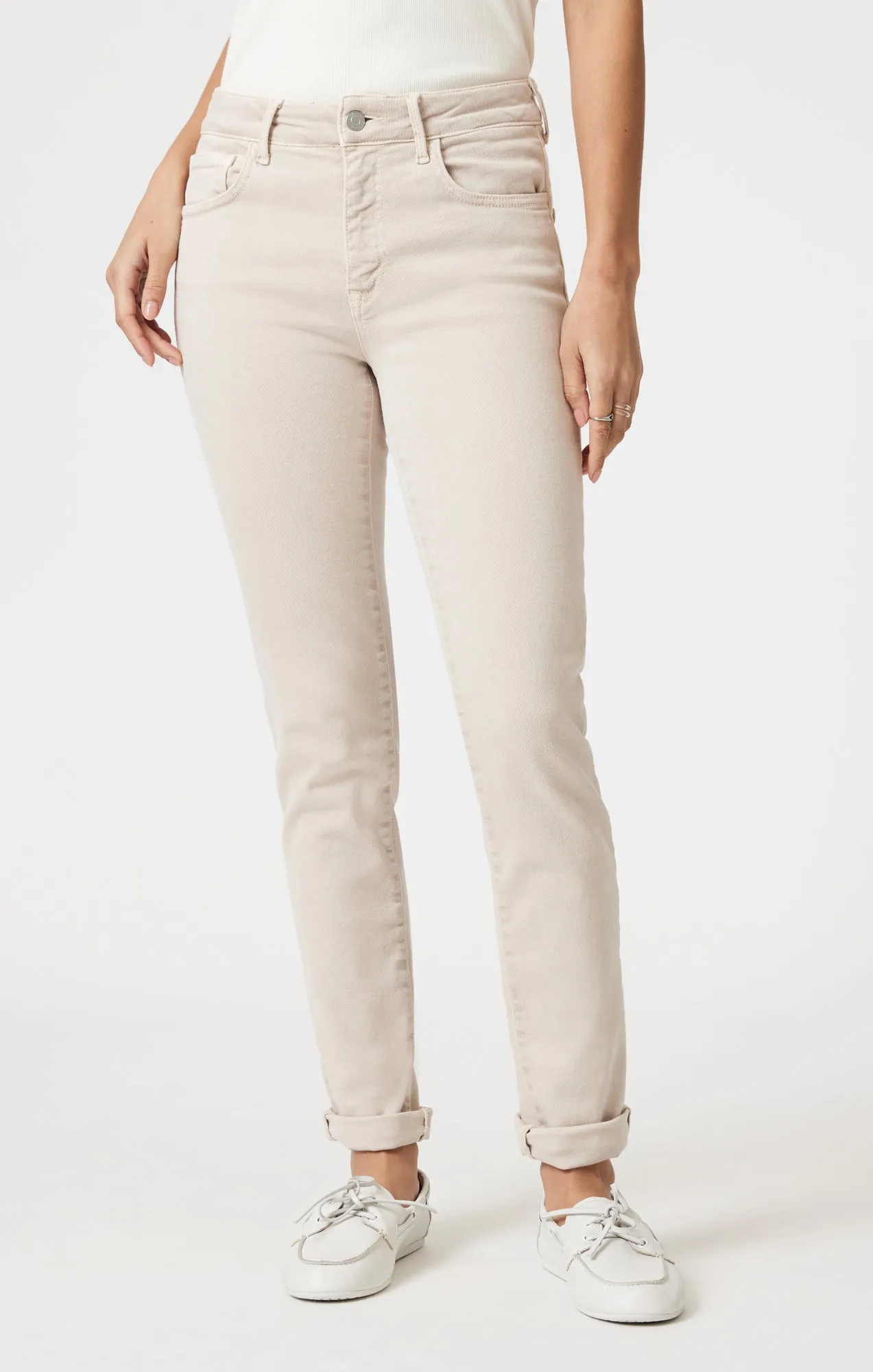 KATHLEEN SLIM BOYFRIEND IN BEIGE FLEX BLUE sold by Mavi product image thumbnail 5