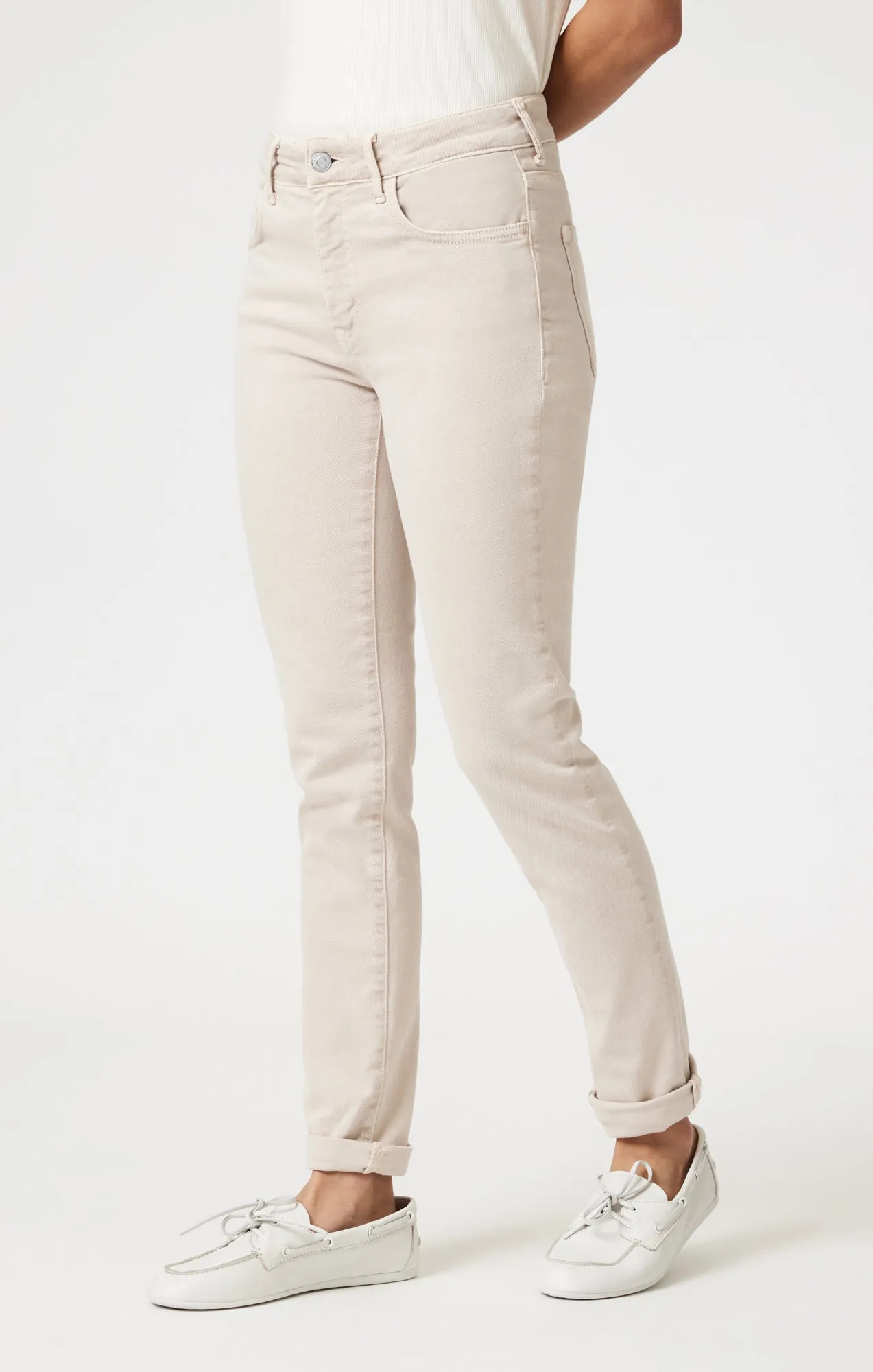 KATHLEEN SLIM BOYFRIEND IN BEIGE FLEX BLUE sold by Mavi product image thumbnail 3