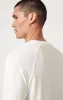JERSEY LONG SLEEVE T-SHIRT IN ANTIQUE WHITE sold by Mavi