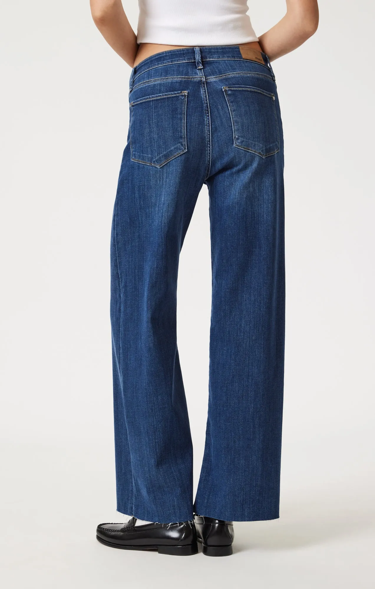 PALOMA WIDE LEG IN MID BRUSHED SUPERSOFT sold by Mavi product image thumbnail 4