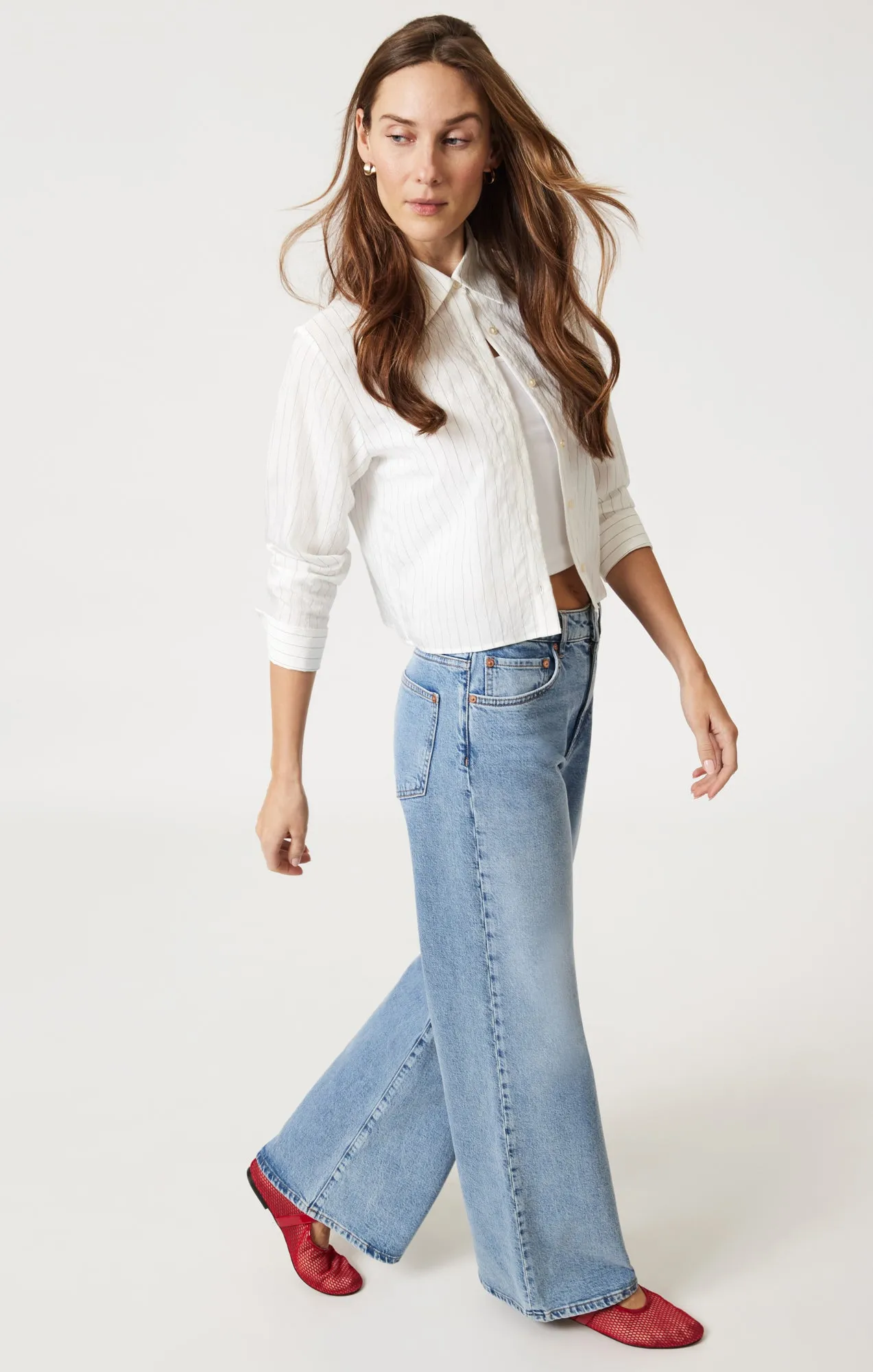 FLORIDA WIDE LEG IN LIGHT BRUSHED CLASSIC BLUE sold by Mavi product image thumbnail 2