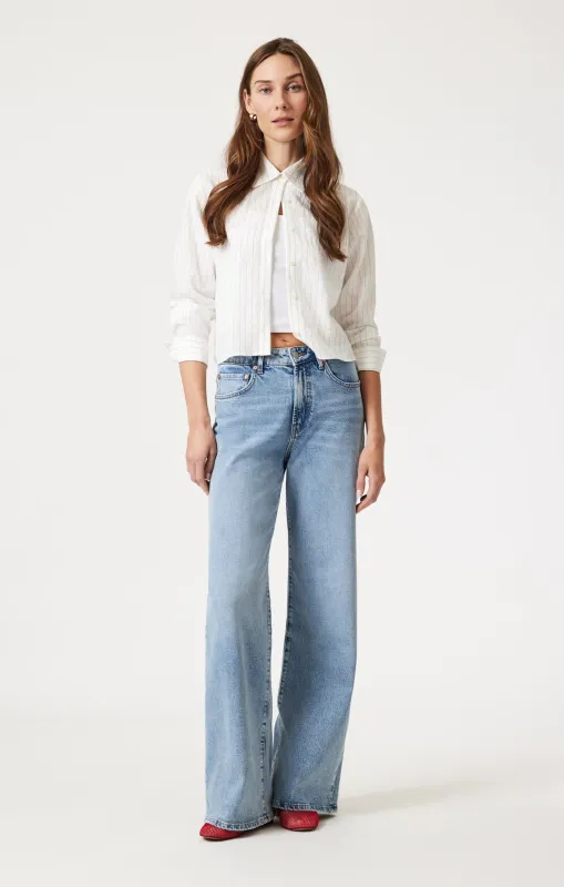 FLORIDA WIDE LEG IN LIGHT BRUSHED CLASSIC BLUE sold by Mavi