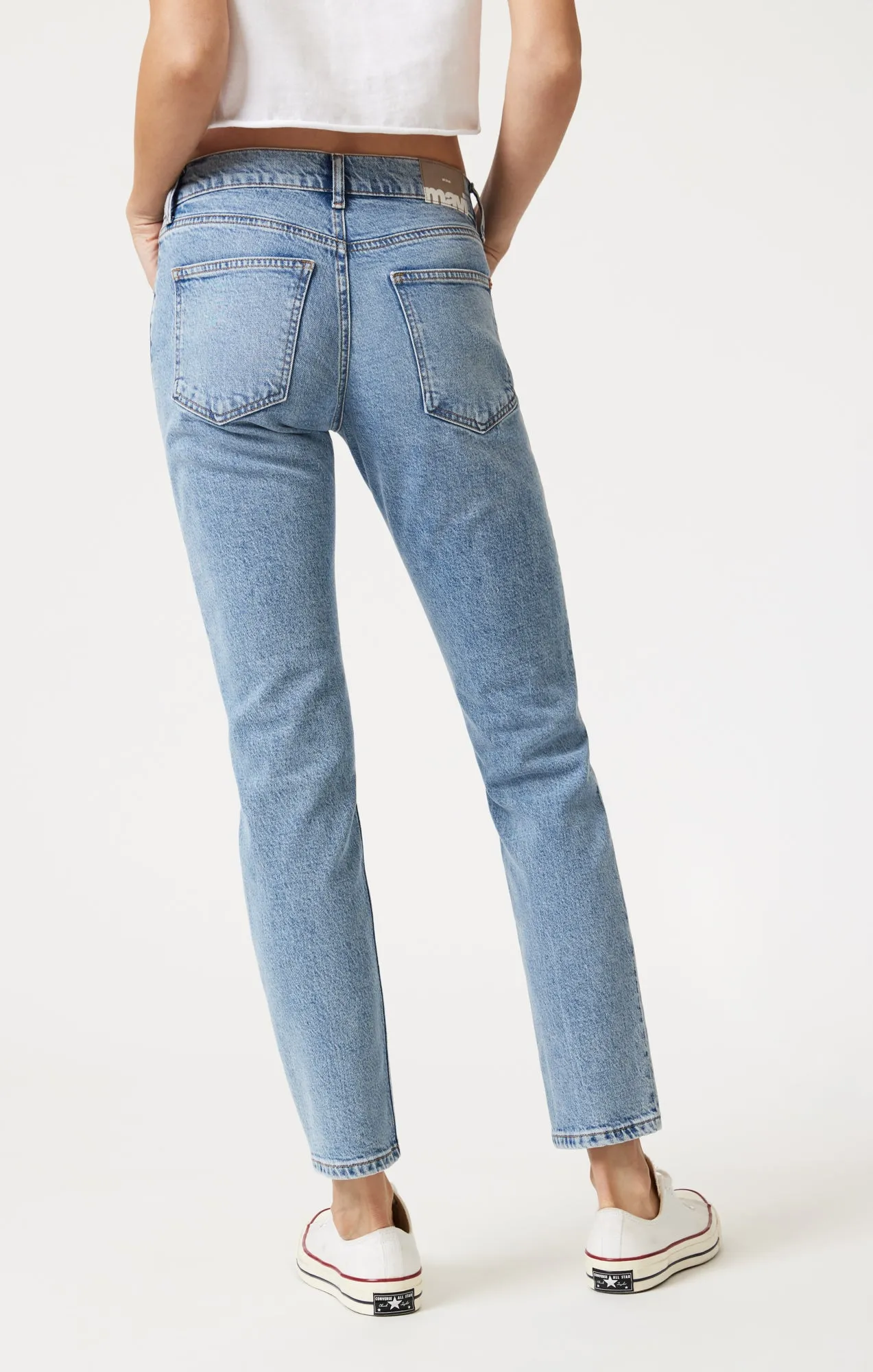 MIRELLA STRAIGHT LEG IN LIGHT BRUSHED CLASSIC BLUE sold by Mavi product image thumbnail 4