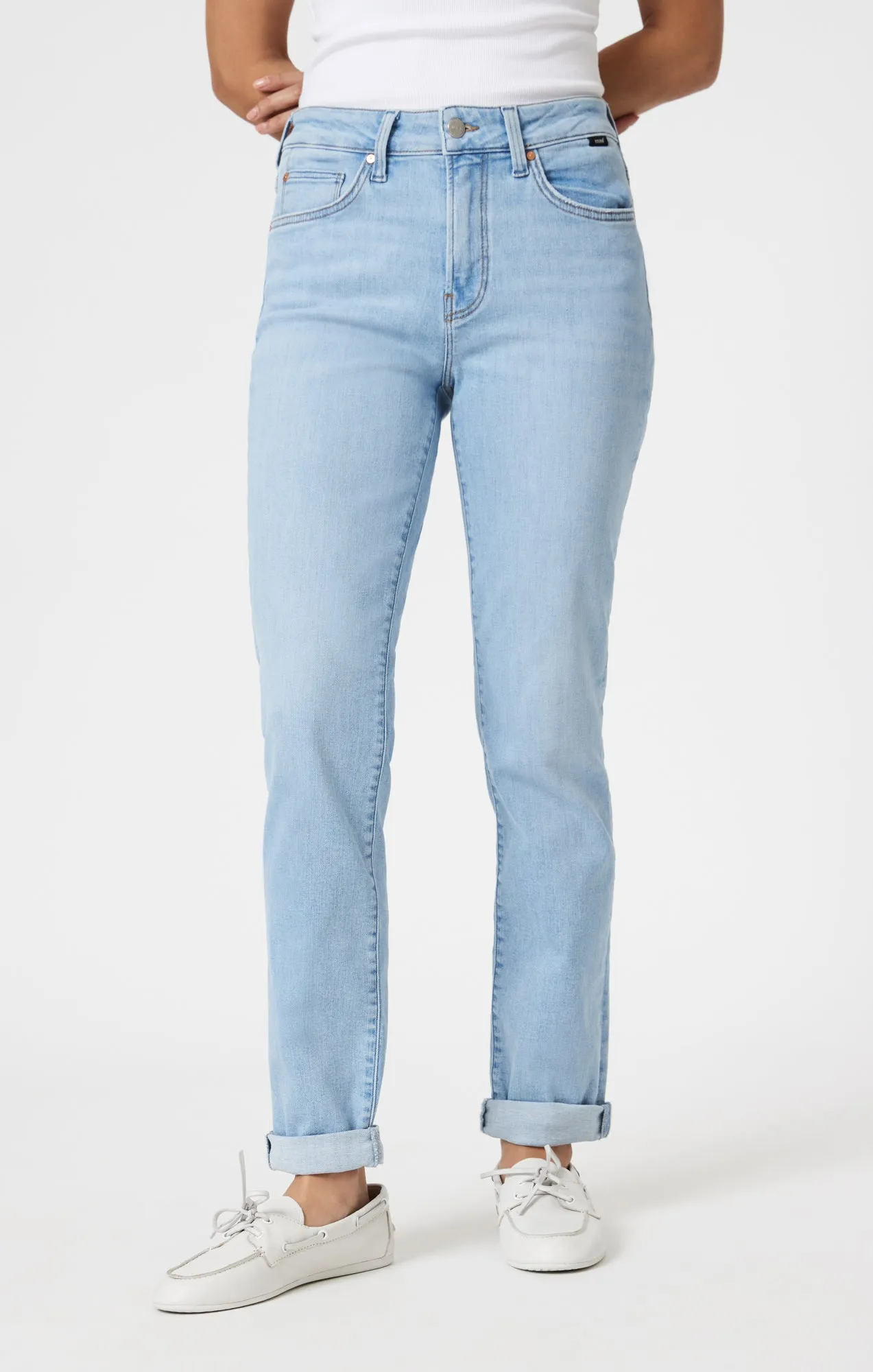 KATHLEEN SLIM BOYFRIEND IN LIGHT BLUE FLEX BLUE sold by Mavi product image thumbnail 5