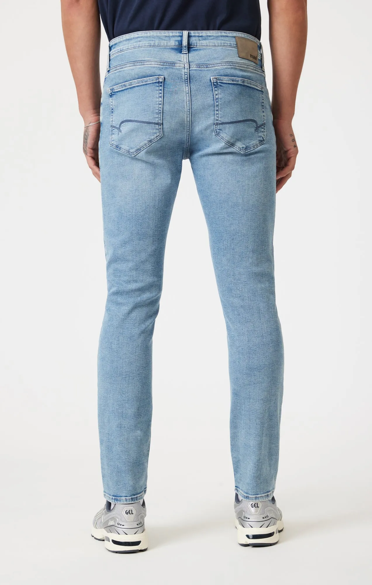 JAKE SLIM LEG IN LIGHT USED FEATHER BLUE sold by Mavi product image thumbnail 5