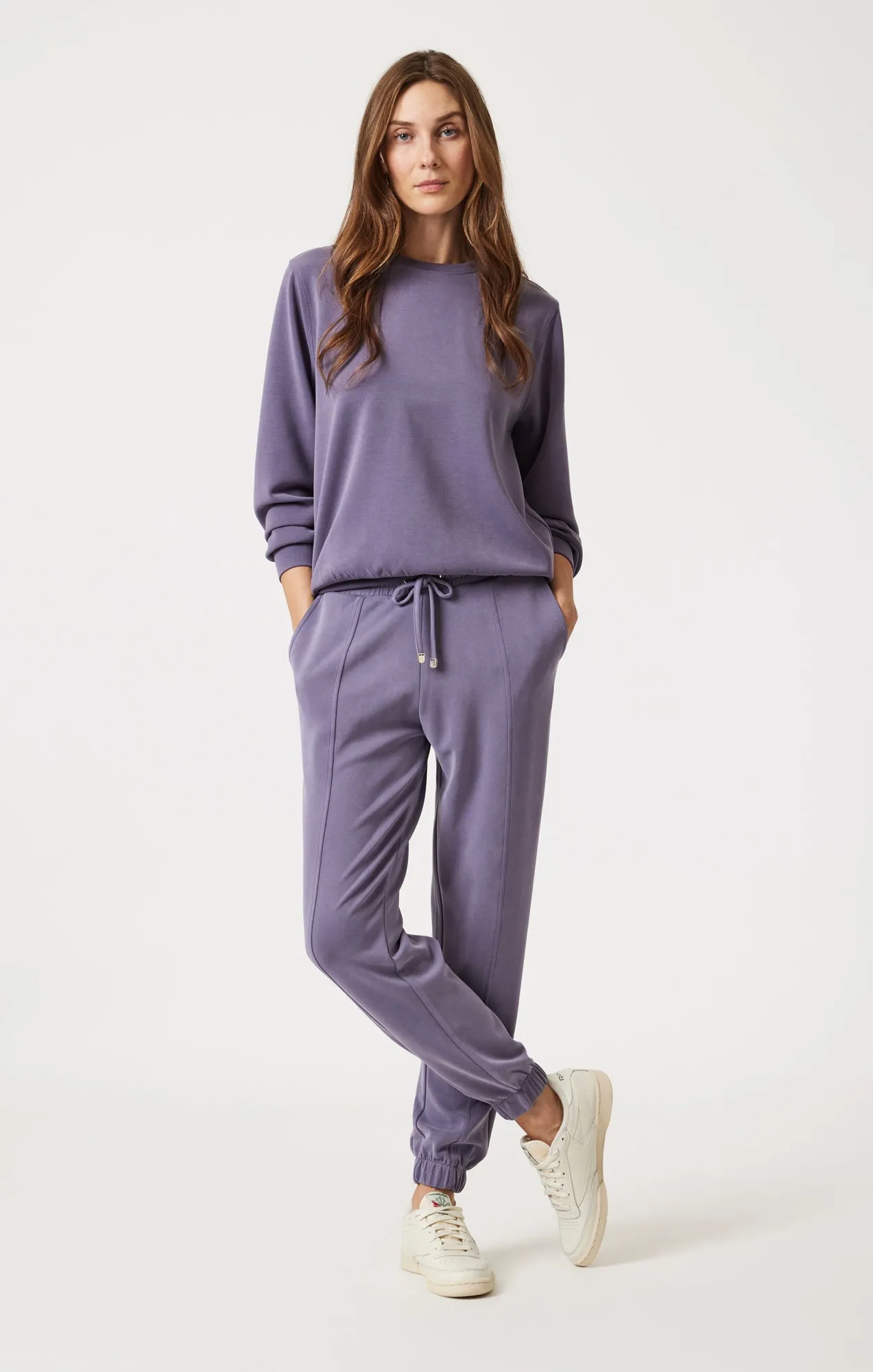 LUXE TOUCH TENCEL™ SWEATPANTS IN CADET sold by Mavi