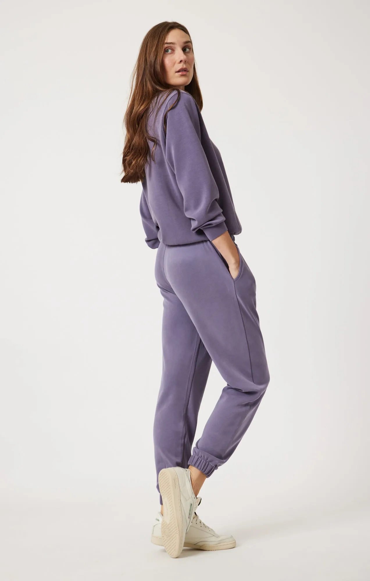 LUXE TOUCH TENCEL™ SWEATPANTS IN CADET sold by Mavi product image thumbnail 2