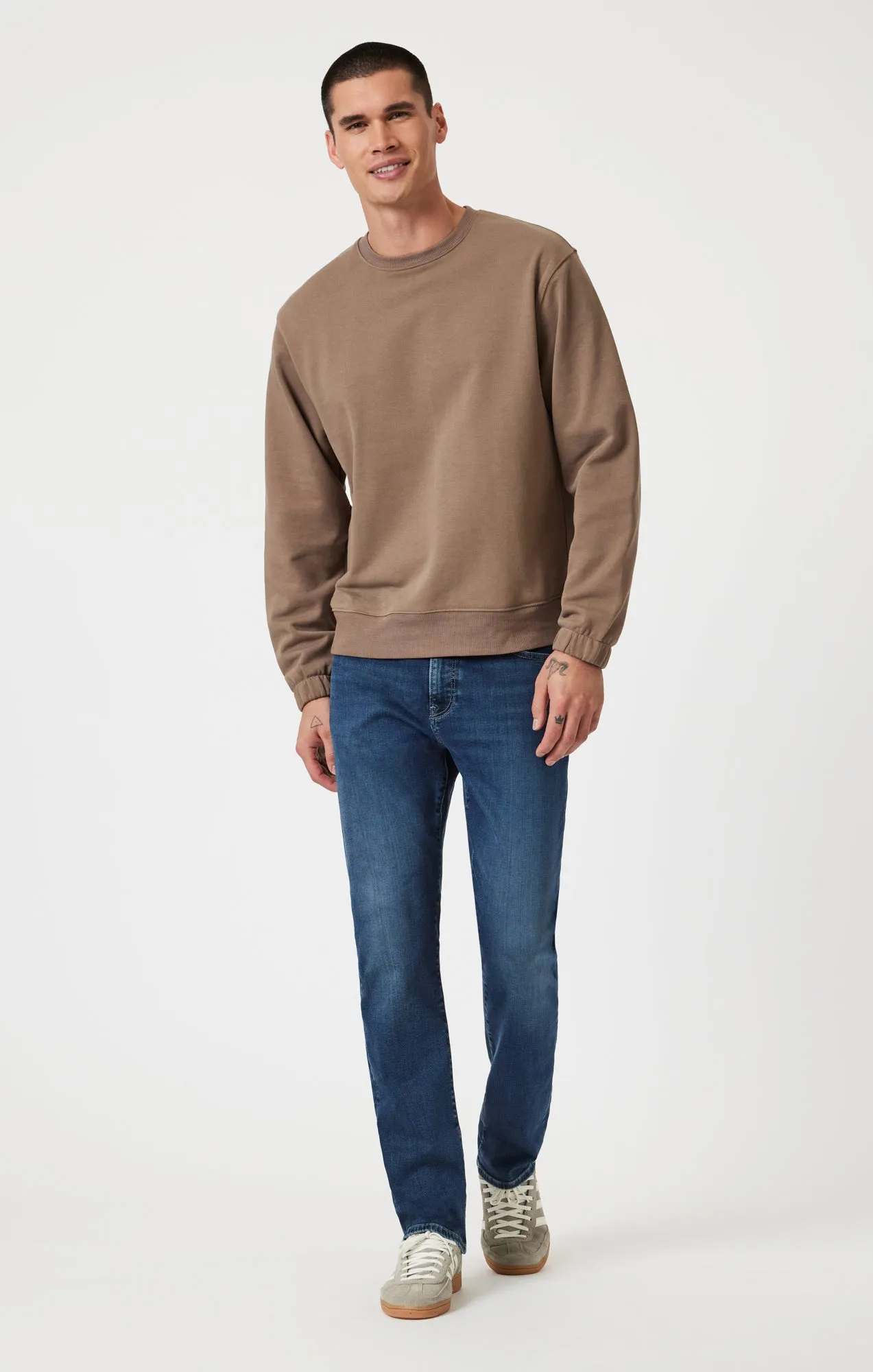 ZACH STRAIGHT LEG IN DEEP USED SUPERMOVE sold by Mavi