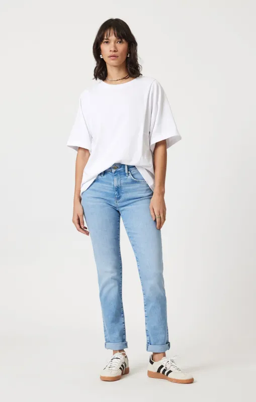 KATHLEEN SLIM BOYFRIEND IN LIGHT BLUE FEATHER BLUE sold by Mavi