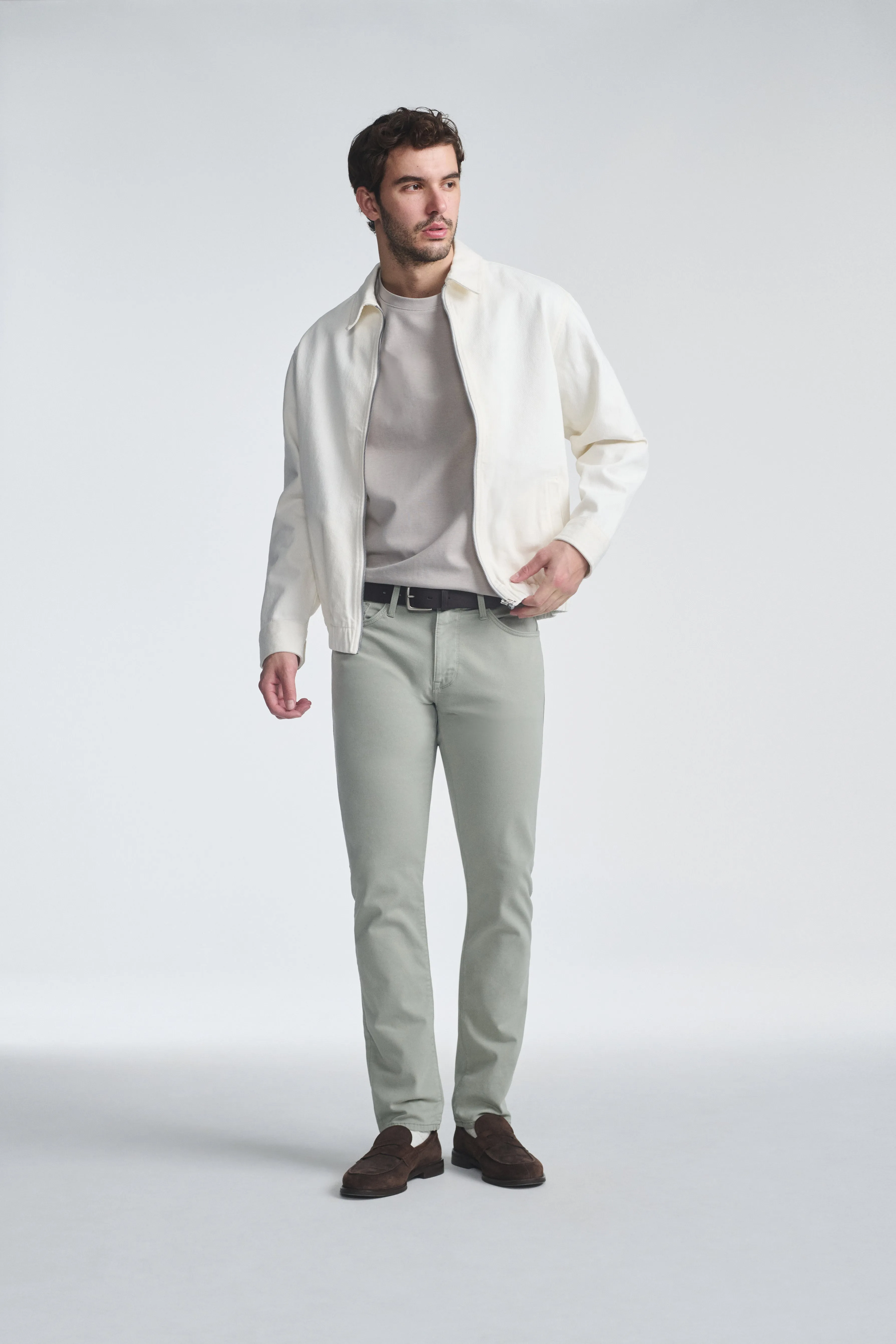 JAKE SLIM LEG IN PISTACHIO ATHLETIC sold by Mavi