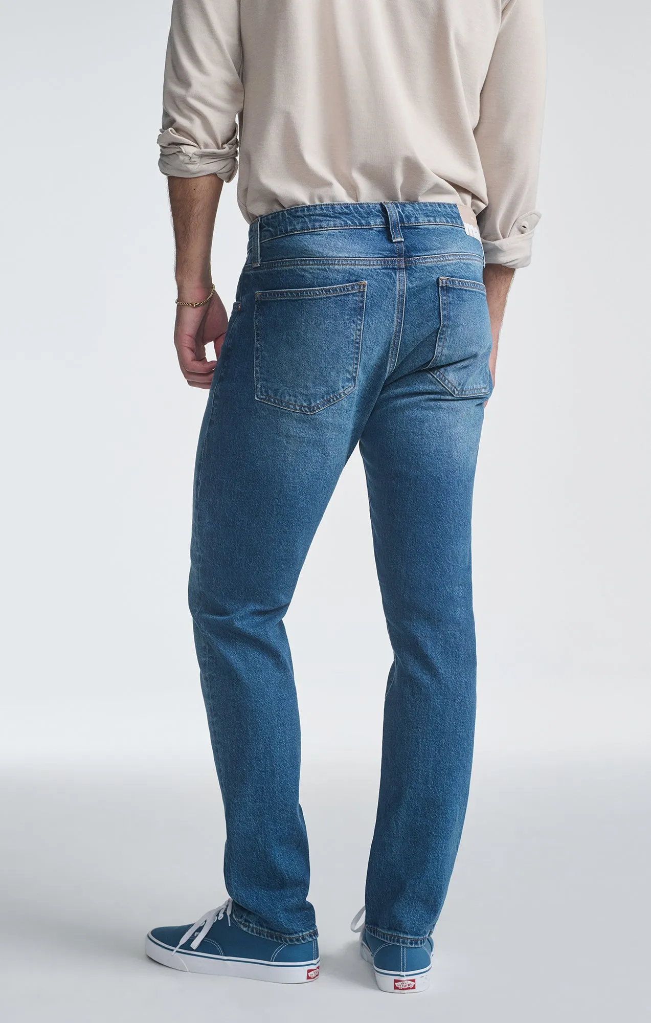 JAKE SLIM LEG IN INDIGO BRUSHED CLASSIC BLUE sold by Mavi product image thumbnail 5