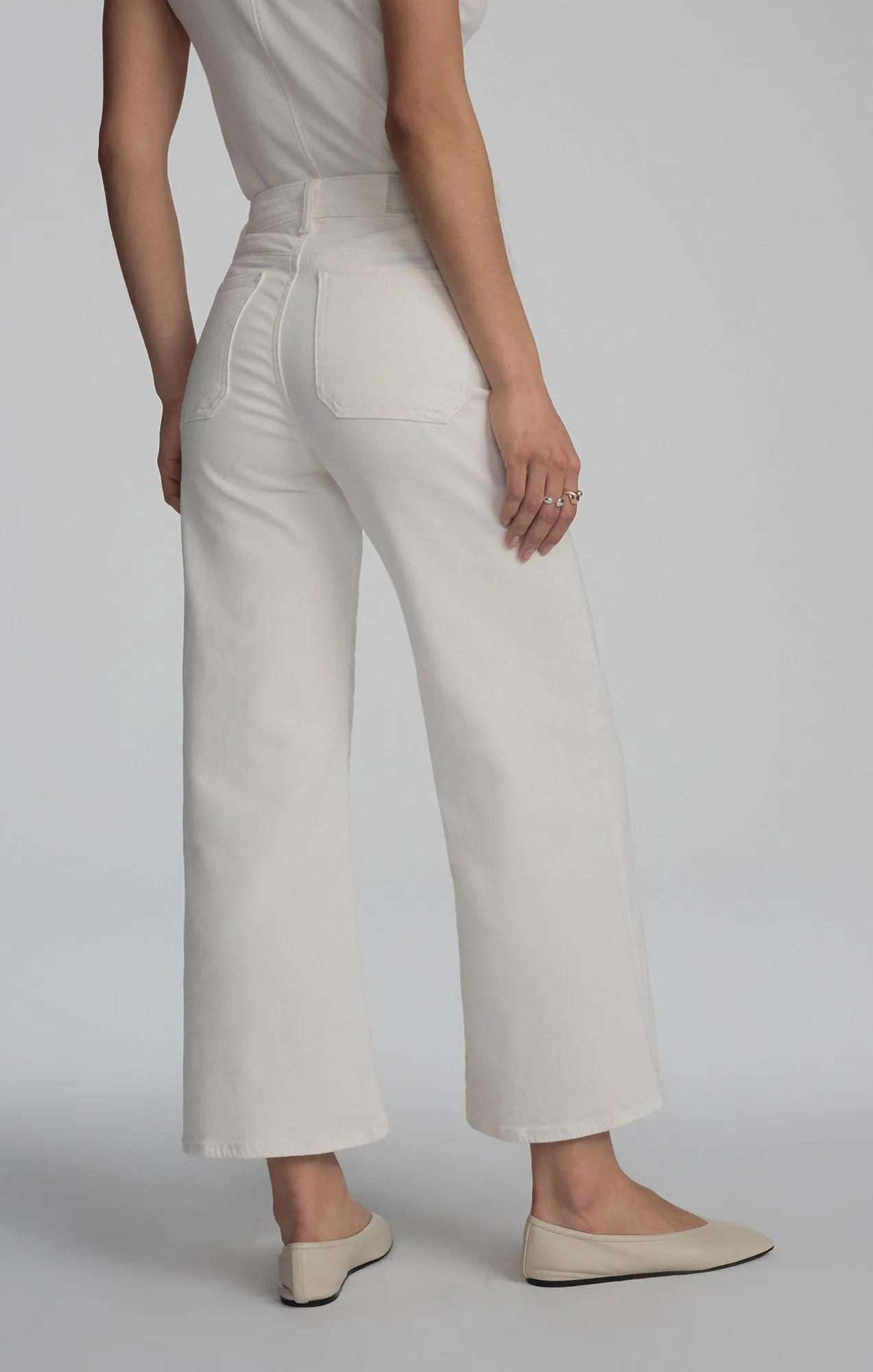 PALOMA MARINE WIDE LEG IN WHITE FLEX BLUE sold by Mavi product image thumbnail 5