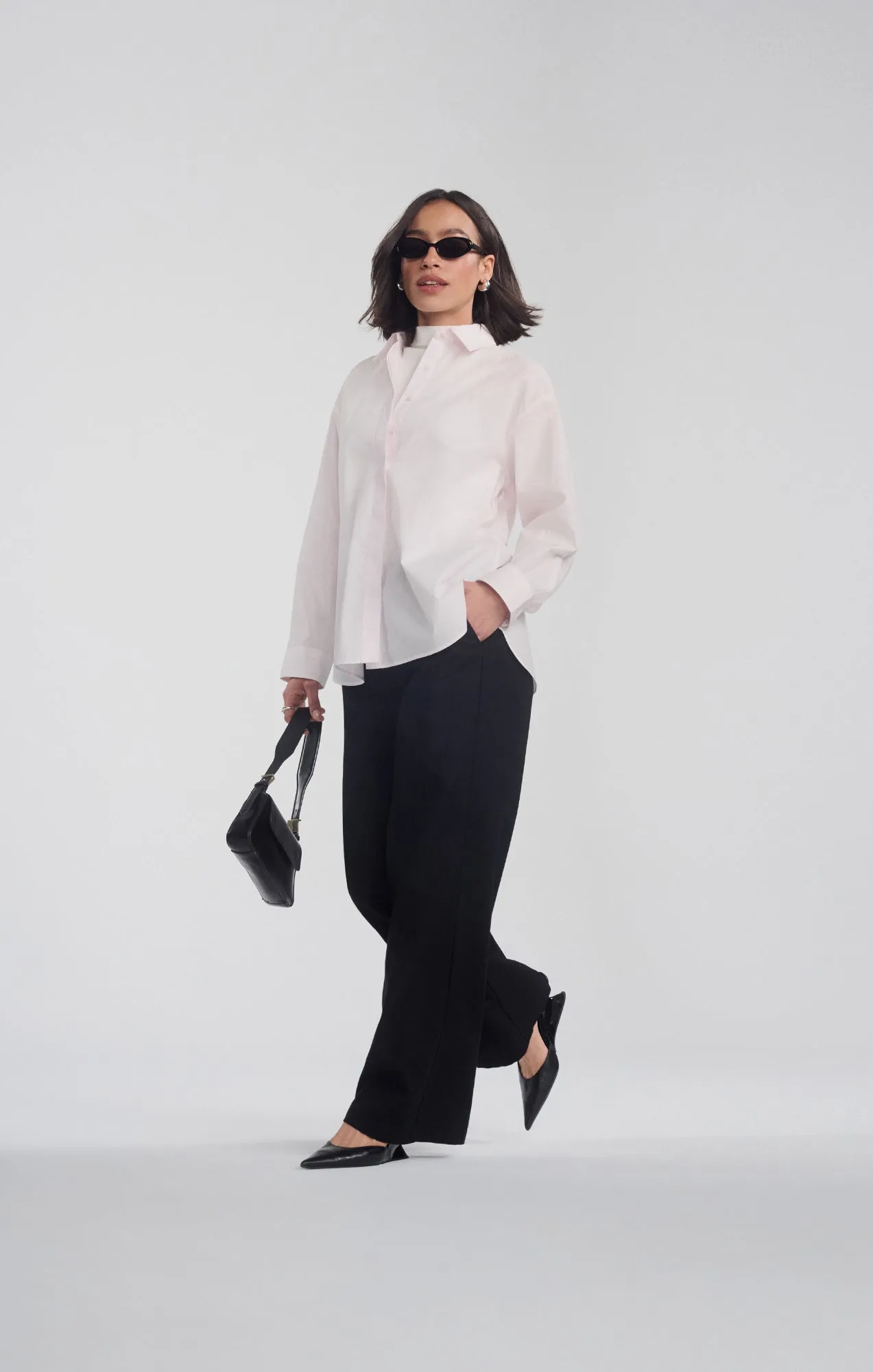 LONG SLEEVE BUTTON-UP SHIRT IN SHRINKING VIOLET sold by Mavi product image thumbnail 4