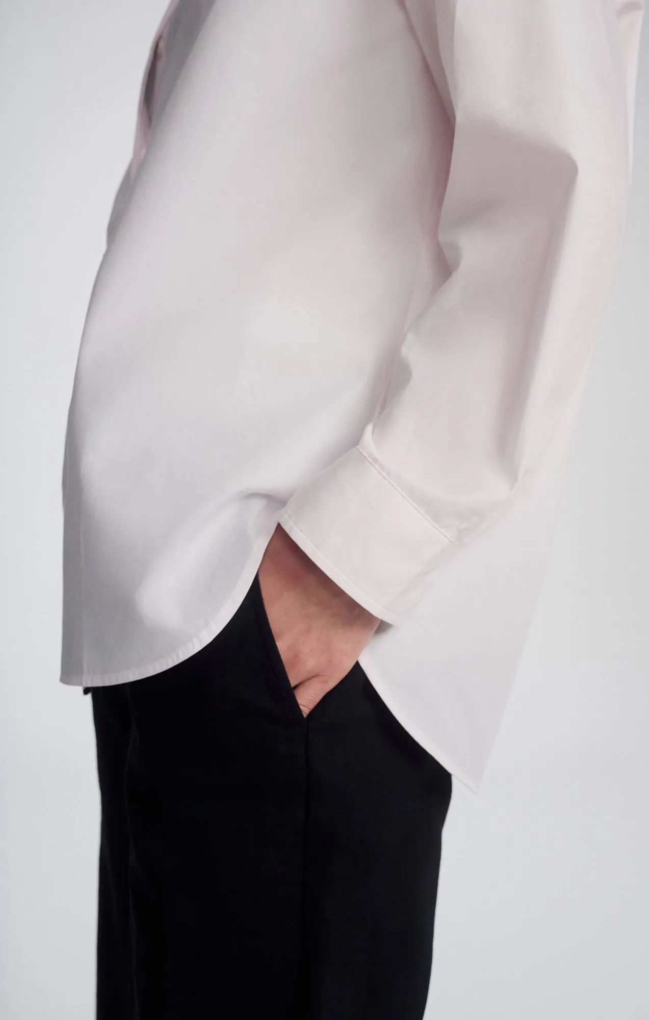 LONG SLEEVE BUTTON-UP SHIRT IN SHRINKING VIOLET sold by Mavi product image thumbnail 5