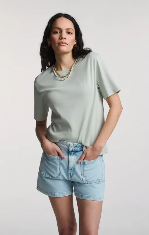 ERIN MARINE SHORTS IN BLEACHED 90's made by Mavi