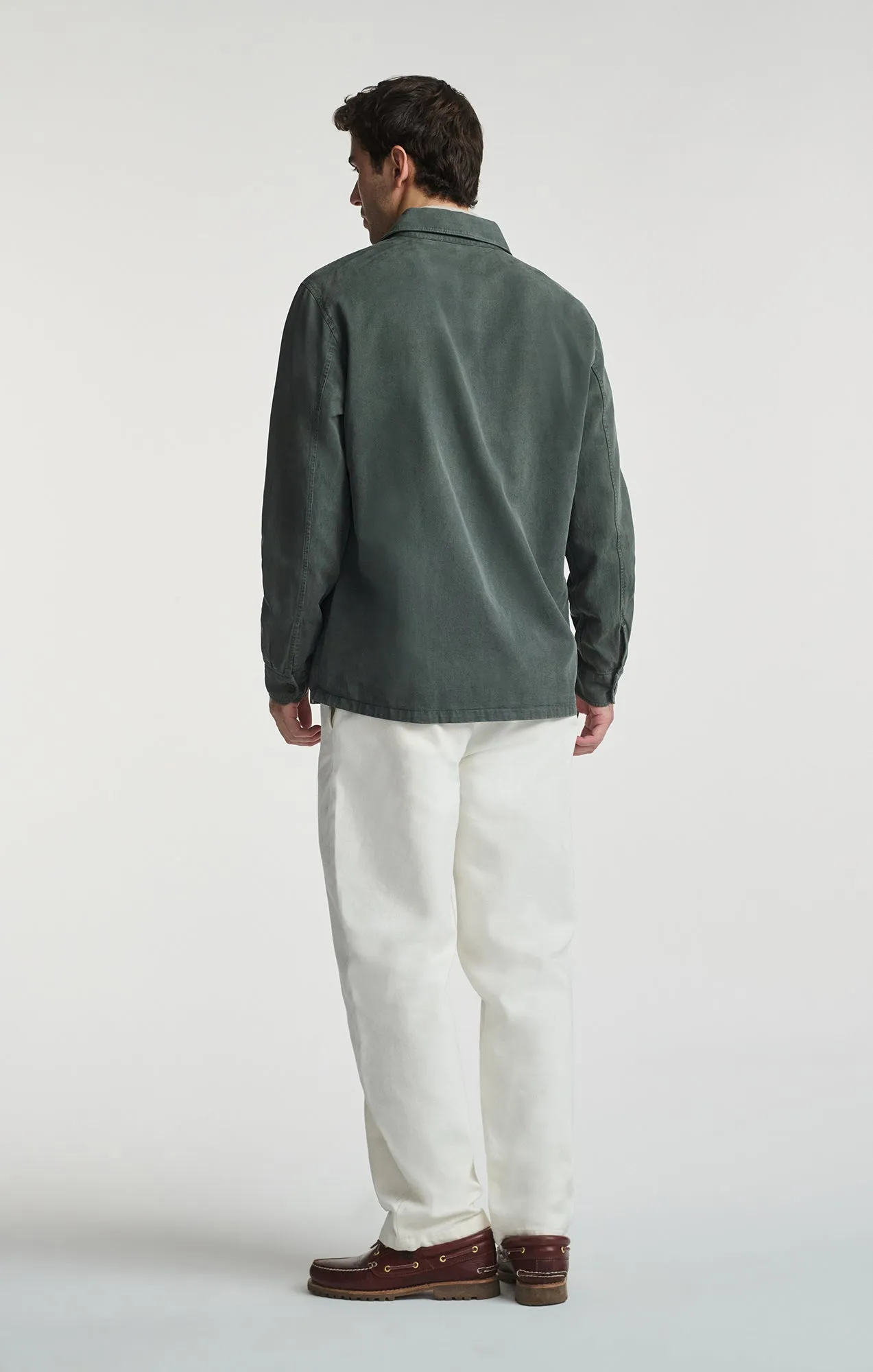 DOUBLE POCKET BUTTON-UP SHIRT IN URBAN CHIC sold by Mavi product image thumbnail 4