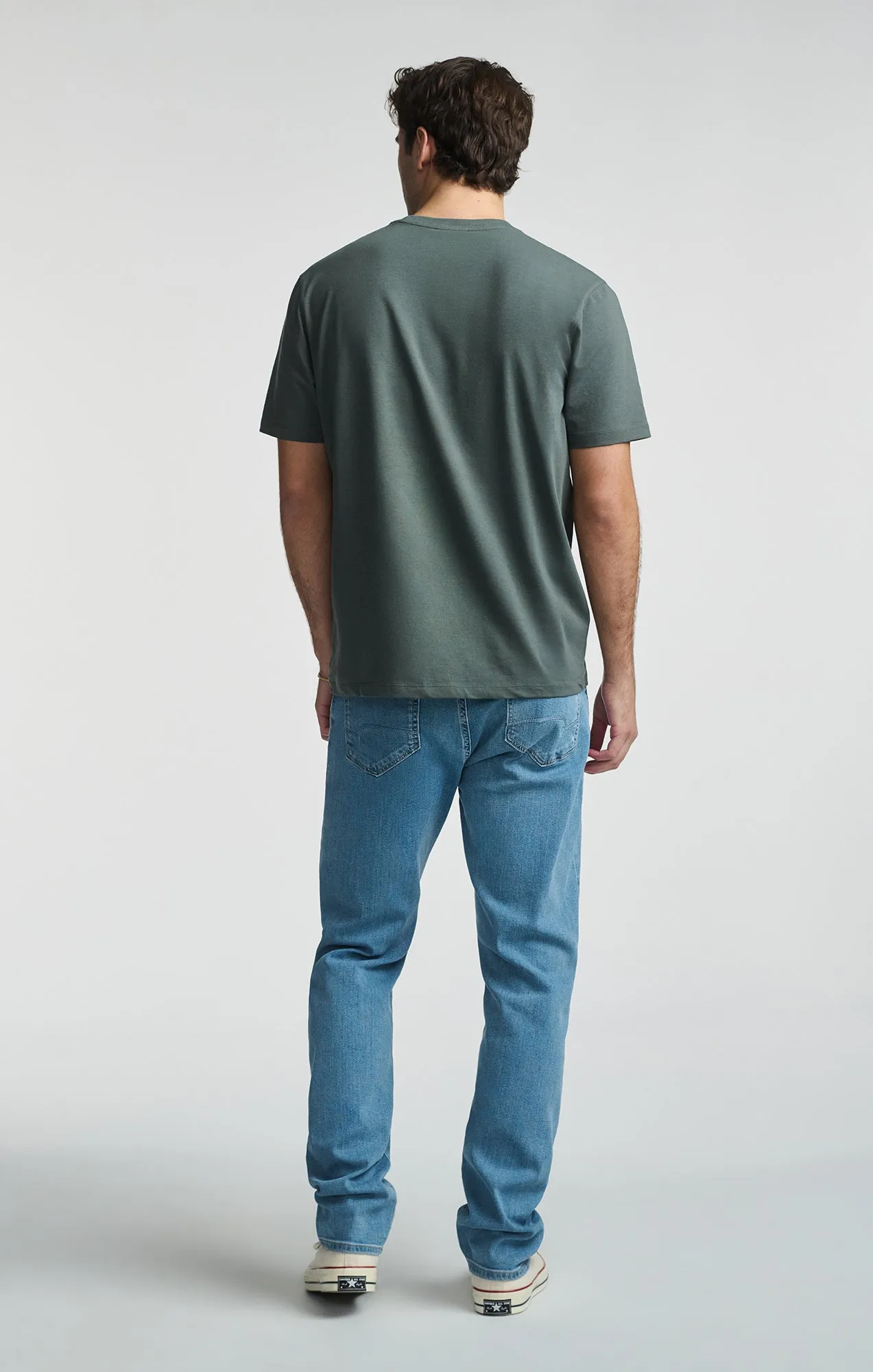 BASIC CREW NECK T-SHIRT IN URBAN CHIC sold by Mavi product image thumbnail 5