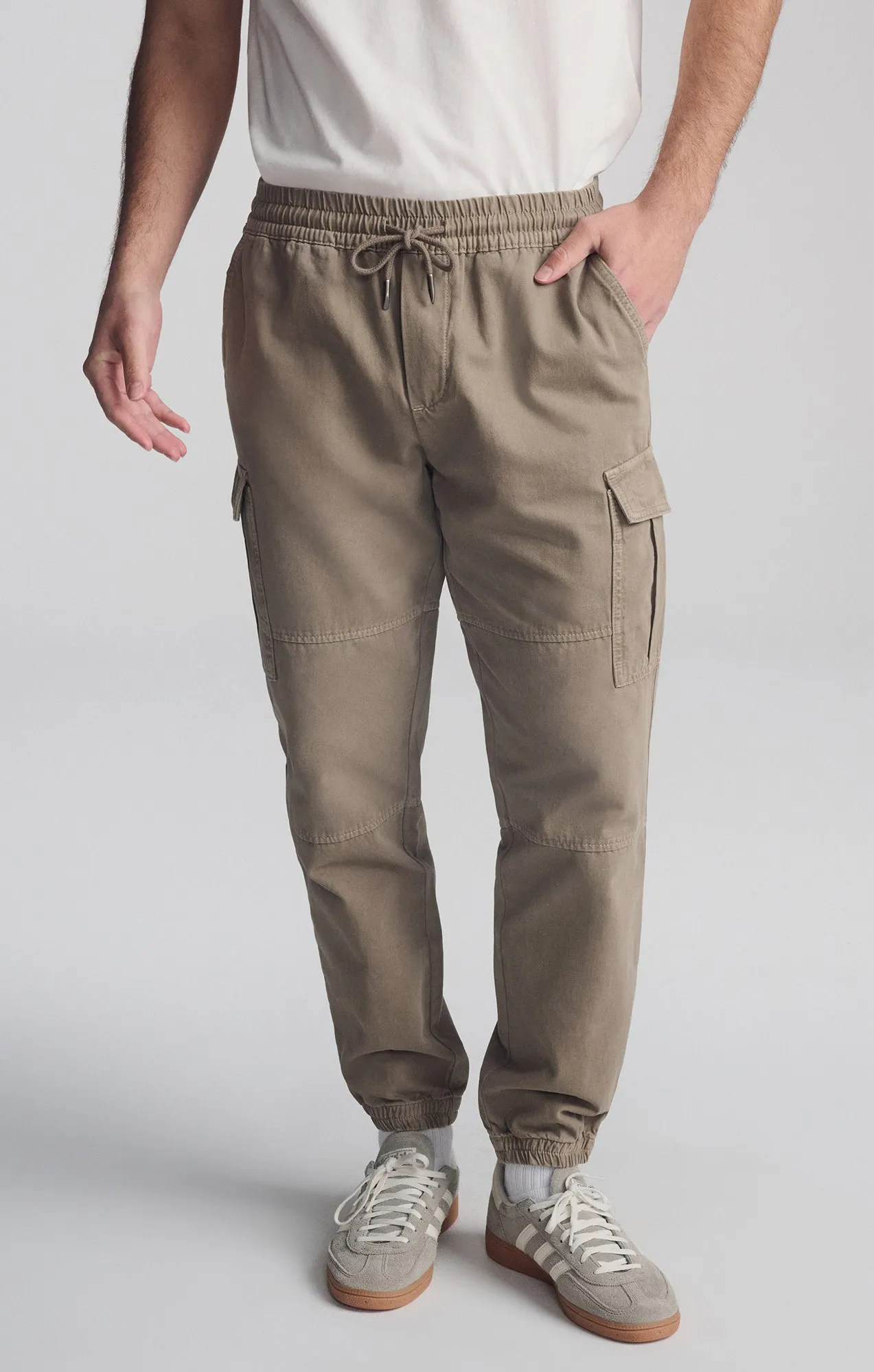 DOUBLE POCKET CUFFED CARGO PANTS IN BRINDLE sold by Mavi product image thumbnail 3