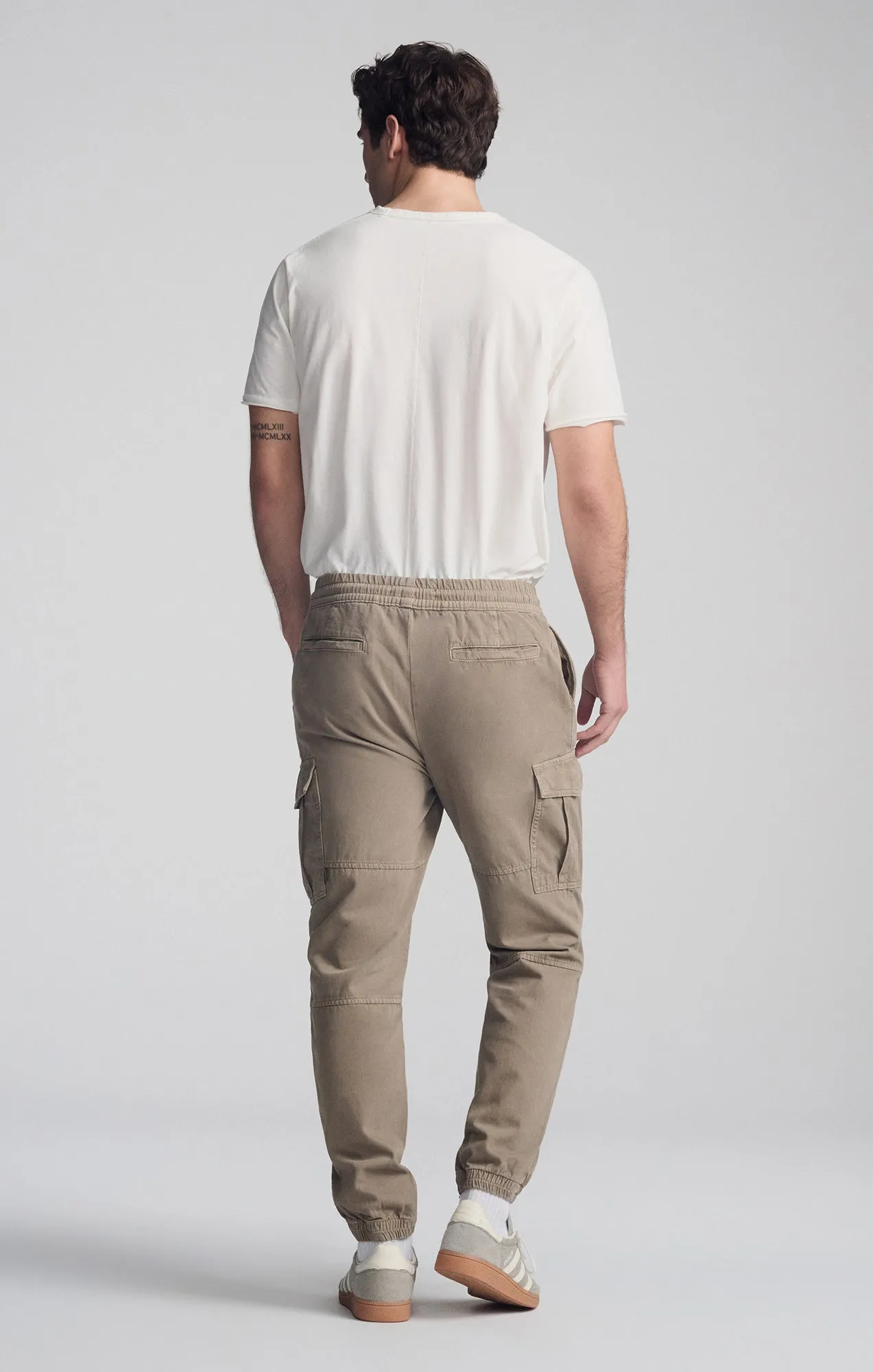 DOUBLE POCKET CUFFED CARGO PANTS IN BRINDLE sold by Mavi product image thumbnail 2