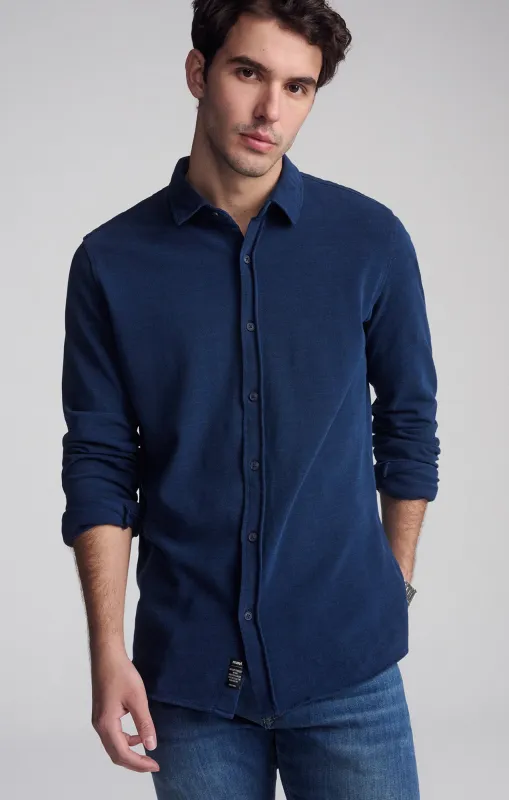 LONG SLEEVE BUTTON-DOWN SHIRT IN INDIGO sold by Mavi