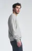 SWEATSHIRT IN LIGHT GREY MELANGE sold by Mavi