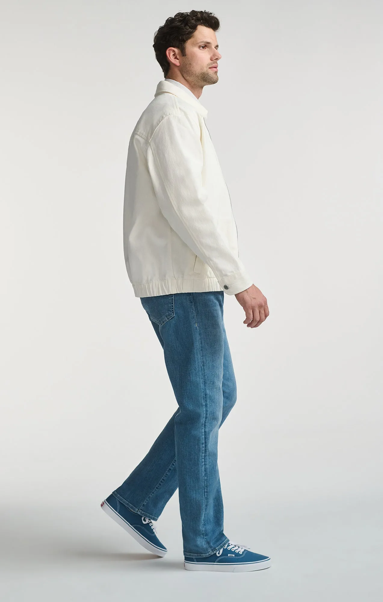 FULL ZIP JACKET IN ANTIQUE WHITE sold by Mavi product image thumbnail 4