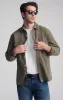 ONE POCKET LONG SLEEVE BUTTON-UP SHIRT IN BUNGEE CORD sold by Mavi
