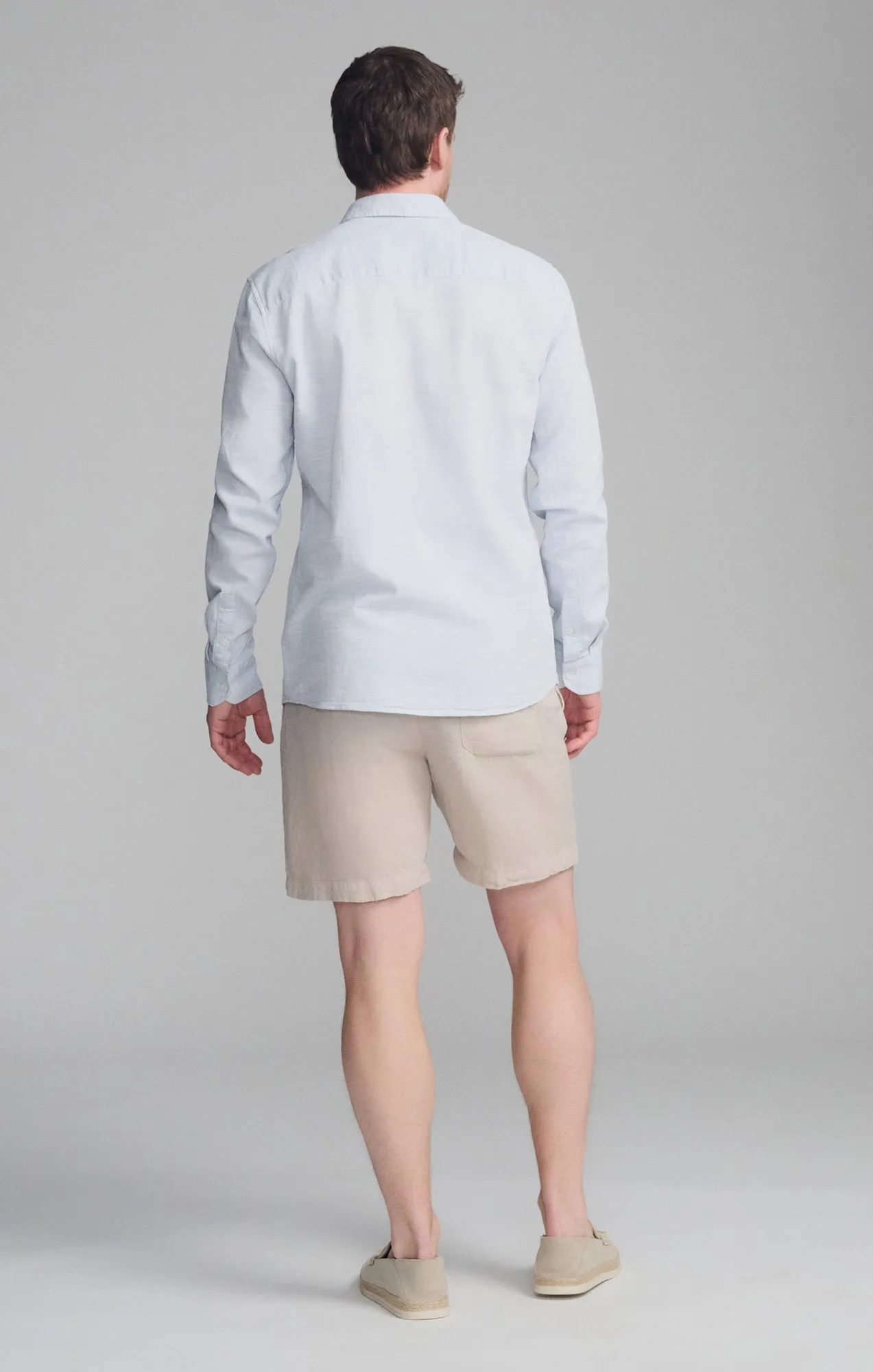 LONG SLEEVE BUTTON-UP SHIRT IN BLUE YONDER sold by Mavi product image thumbnail 4