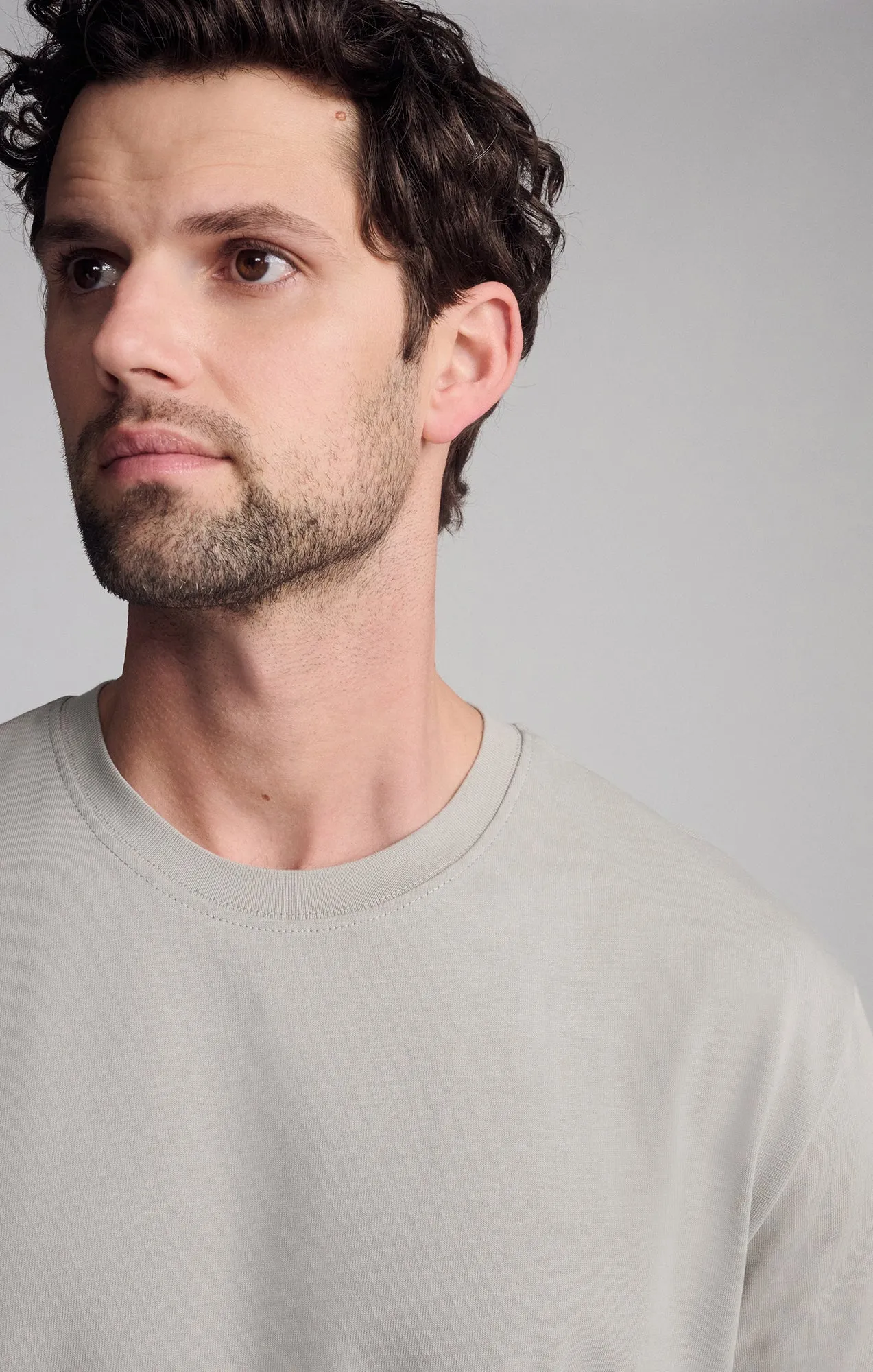 SHORT SLEEVE CREW NECK T-SHIRT IN PALOMA sold by Mavi product image thumbnail 4