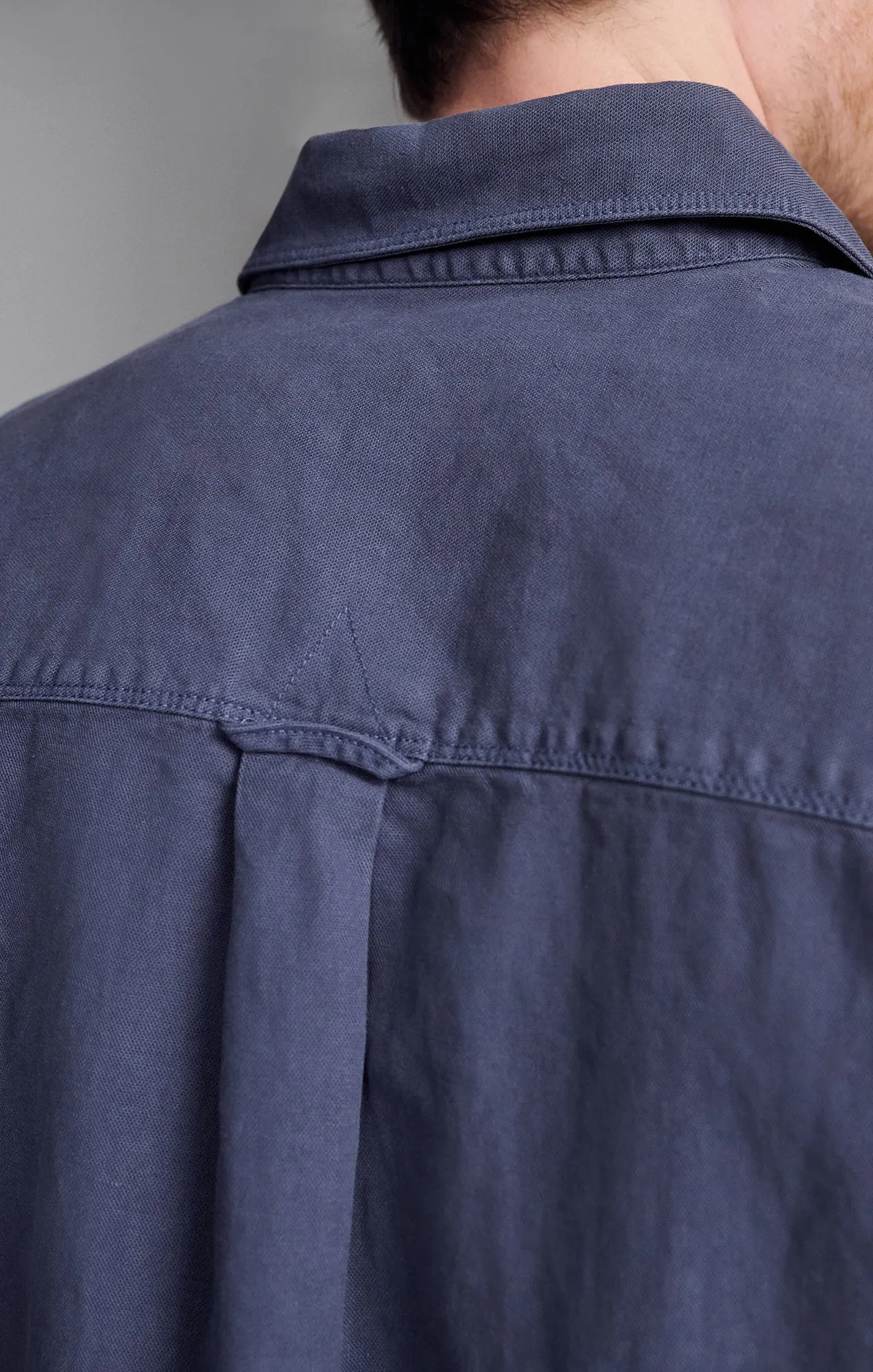 ONE POCKET LONG SLEEVE BUTTON-UP SHIRT IN OUTER SPACE sold by Mavi product image thumbnail 3