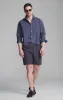 ONE POCKET LONG SLEEVE BUTTON-UP SHIRT IN OUTER SPACE sold by Mavi