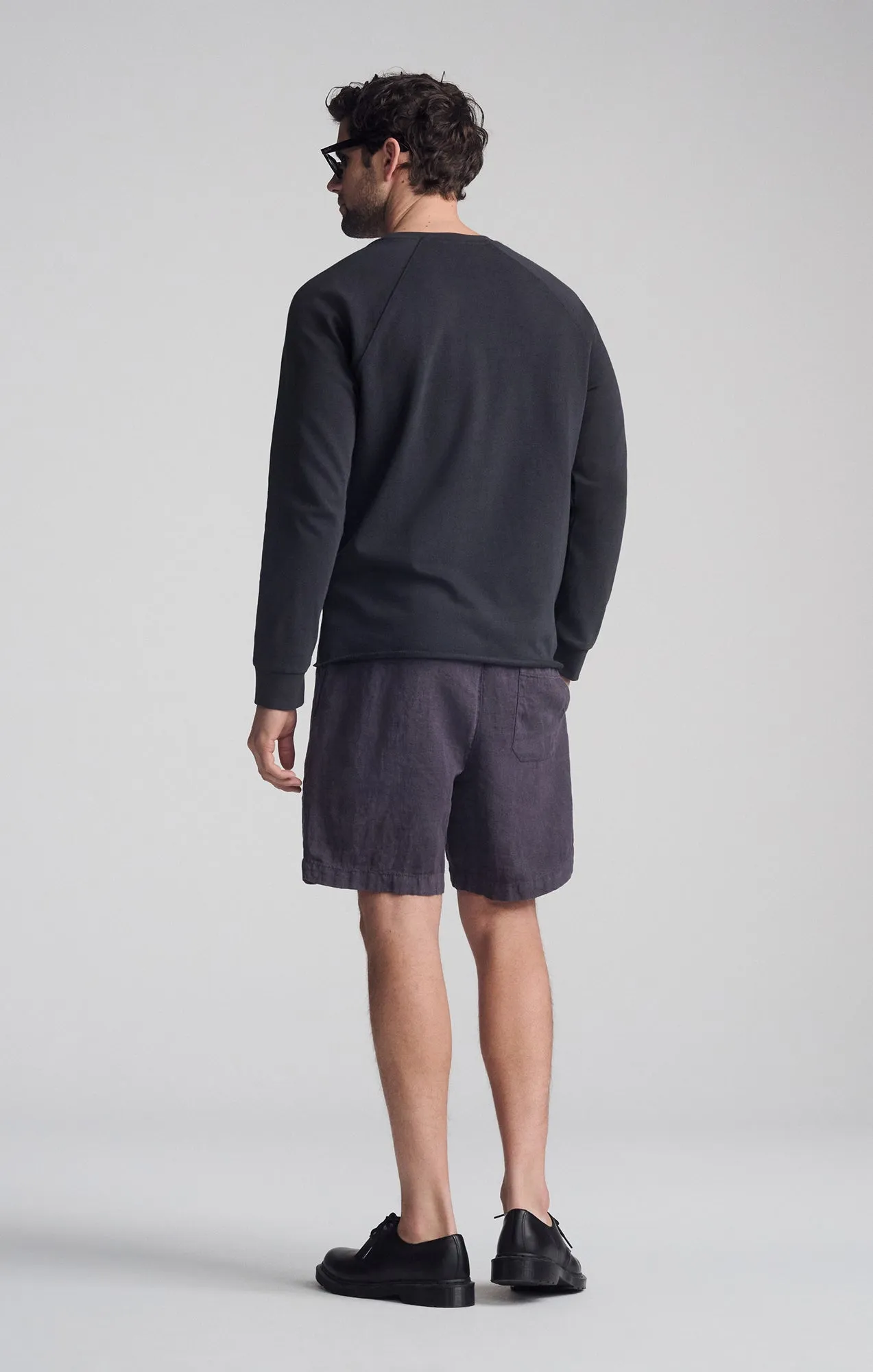 JERSEY LONG SLEEVE T-SHIRT IN PIRATE BLACK sold by Mavi product image thumbnail 2