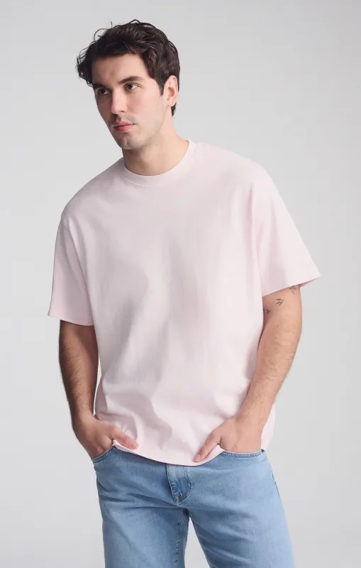 SHORT SLEEVE CREW NECK T-SHIRT IN SHRINKING VIOLET sold by Mavi