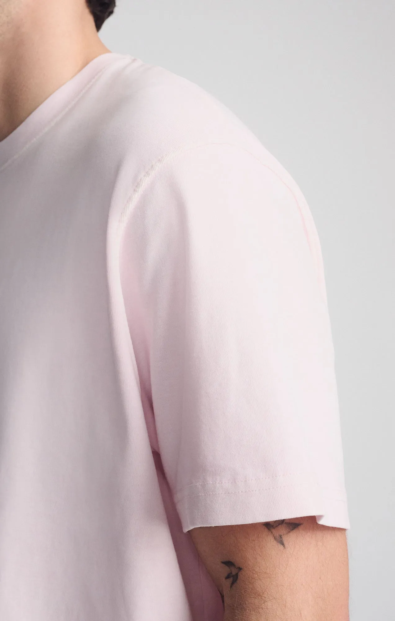 SHORT SLEEVE CREW NECK T-SHIRT IN SHRINKING VIOLET sold by Mavi product image thumbnail 5