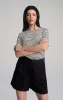 LINEN SHORTS IN BLACK sold by Mavi