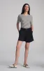 LINEN SHORTS IN BLACK sold by Mavi