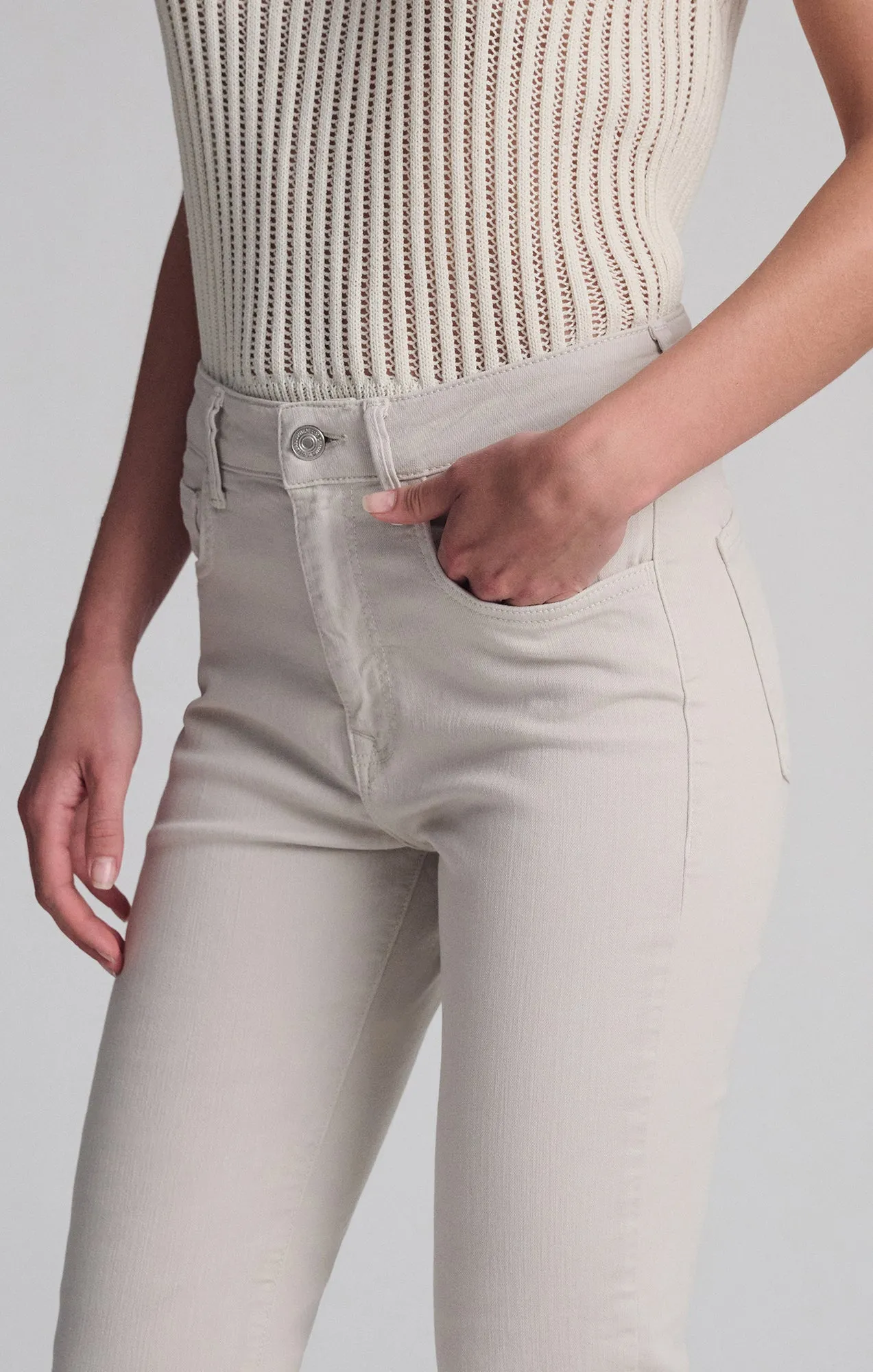 ANIKA CROPPED FLARE IN FROST FLEX BLUE sold by Mavi product image thumbnail 4