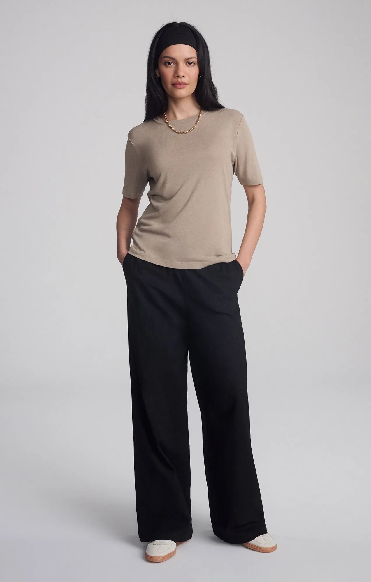 MODERN JERSEY T-SHIRT IN ROASTED CASHEW sold by Mavi product image thumbnail 3