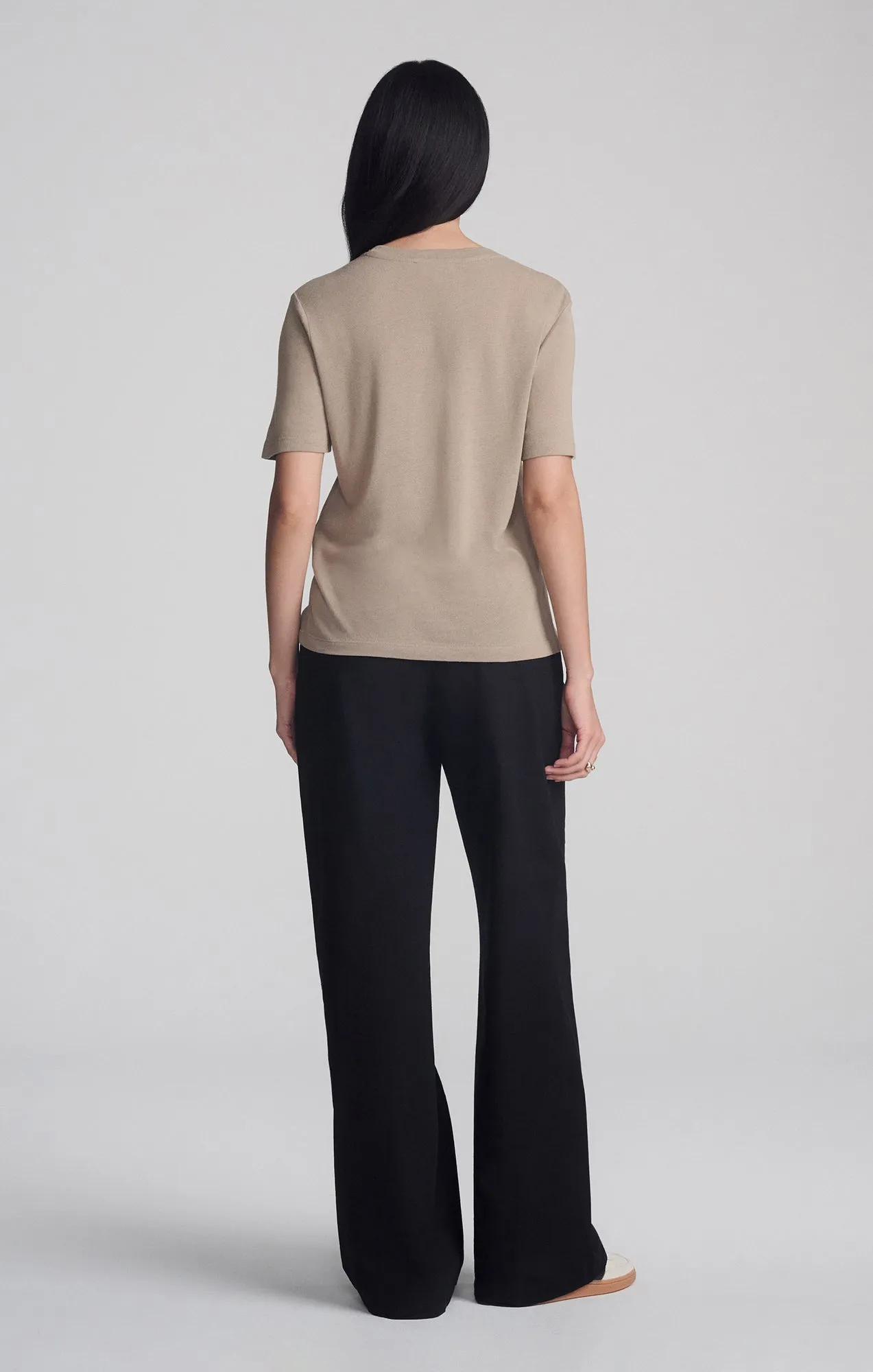 MODERN JERSEY T-SHIRT IN ROASTED CASHEW sold by Mavi product image thumbnail 4