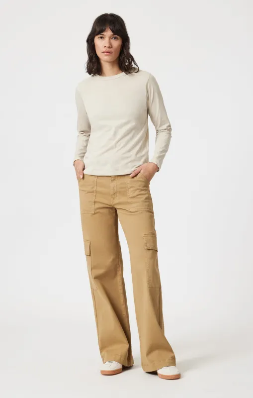 ALVA STRAIGHT LEG IN GOLDEN CASUAL TWILL sold by Mavi