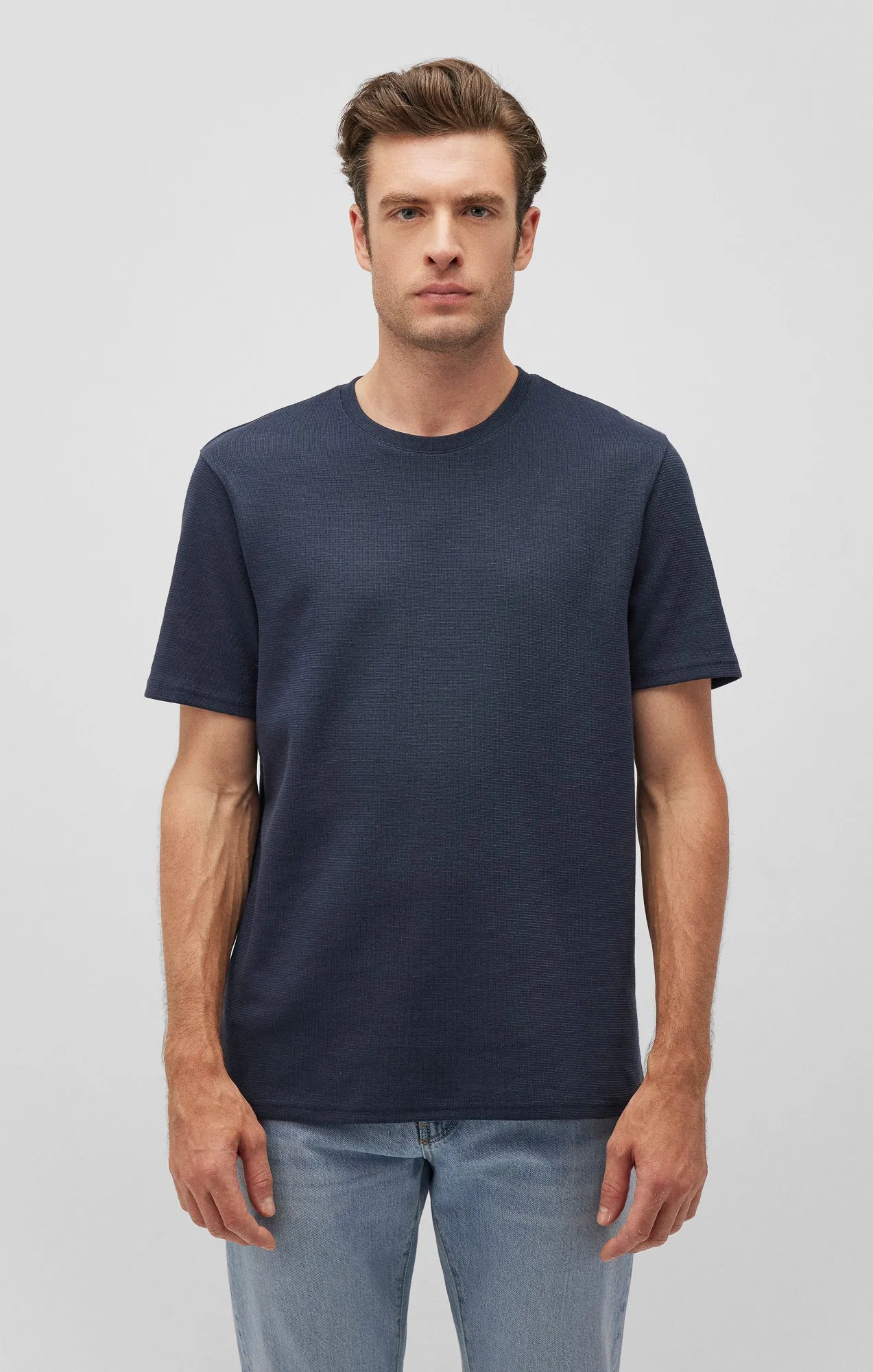 SHORT SLEEVE T-SHIRT IN COLLEGIATE BLUE sold by Mavi product image thumbnail 2