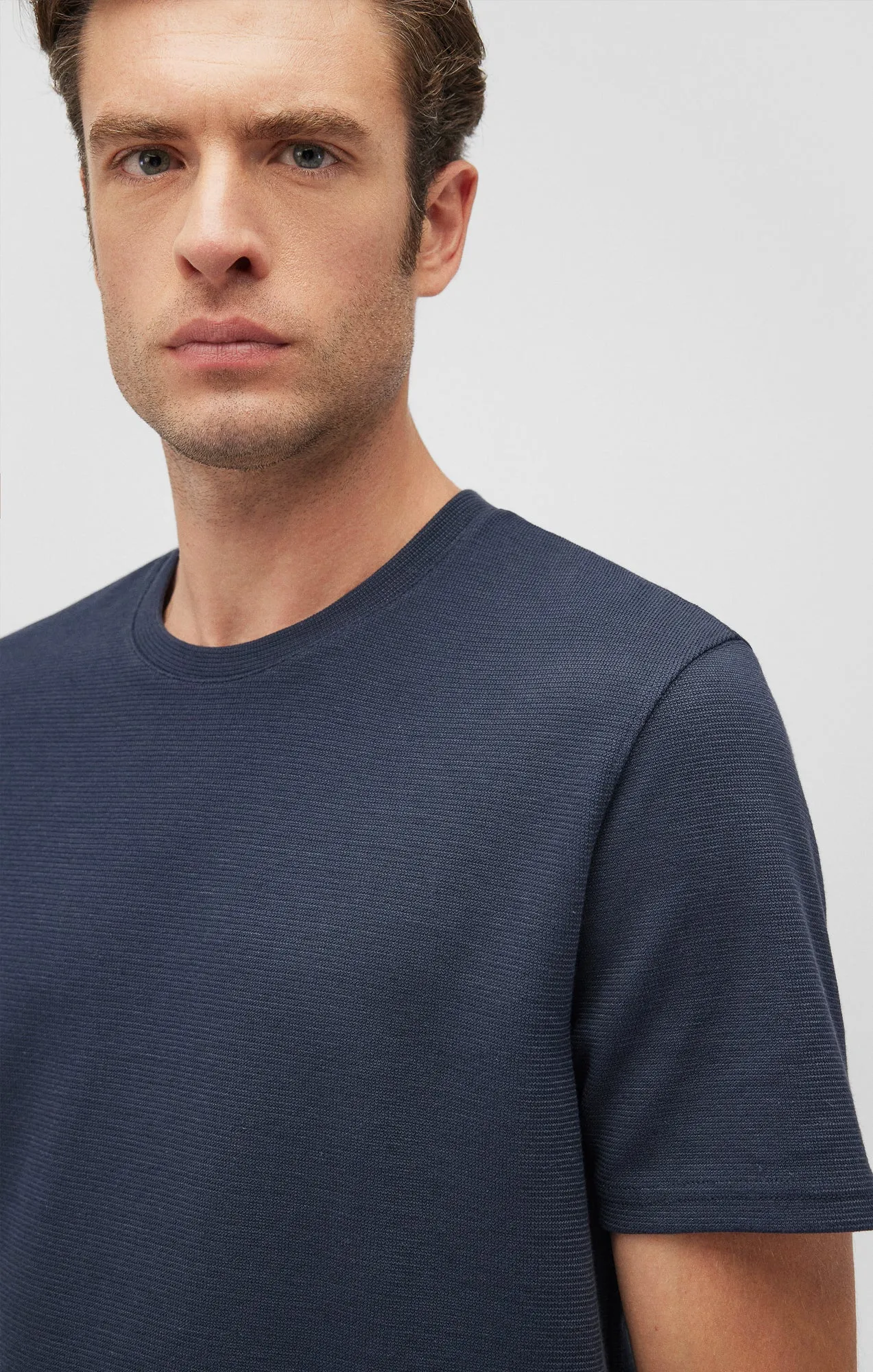 SHORT SLEEVE T-SHIRT IN COLLEGIATE BLUE sold by Mavi product image thumbnail 4