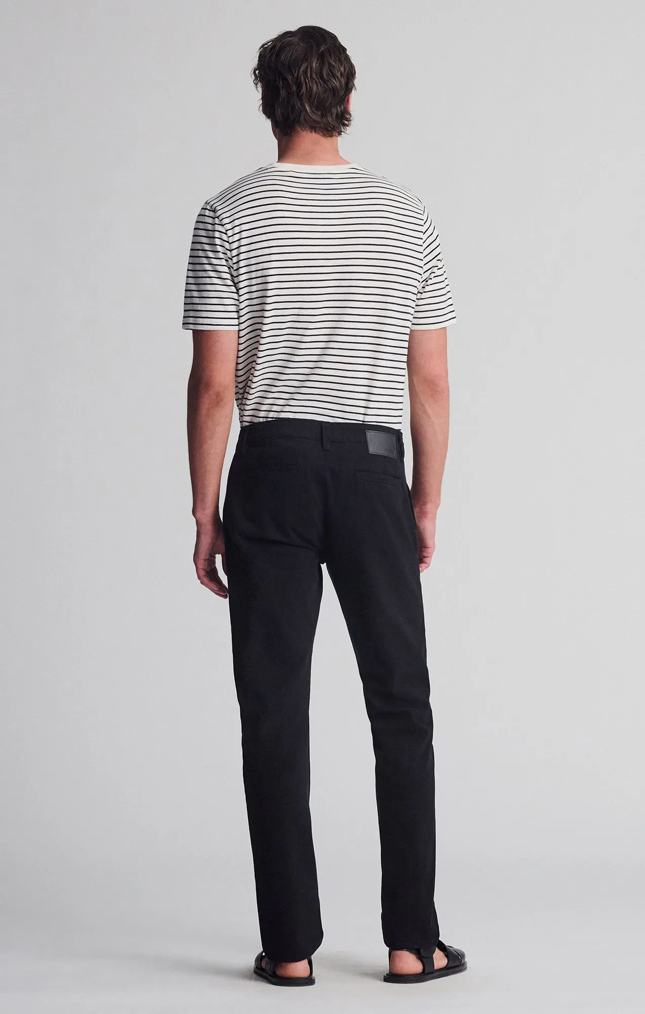 MILTON SLIM STRAIGHT CHINO IN BLACK CASUAL TWILL sold by Mavi product image thumbnail 4