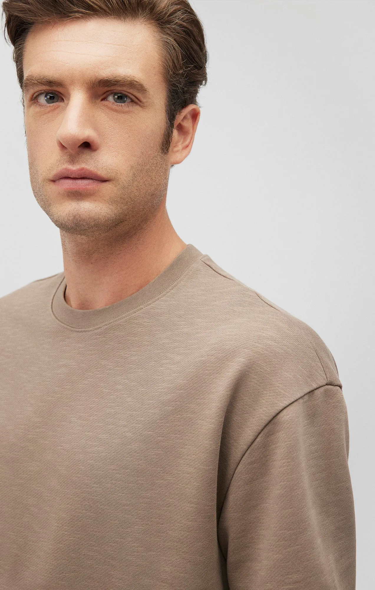 DROP SHOULDER T-SHIRT IN BRINDLE sold by Mavi product image thumbnail 4