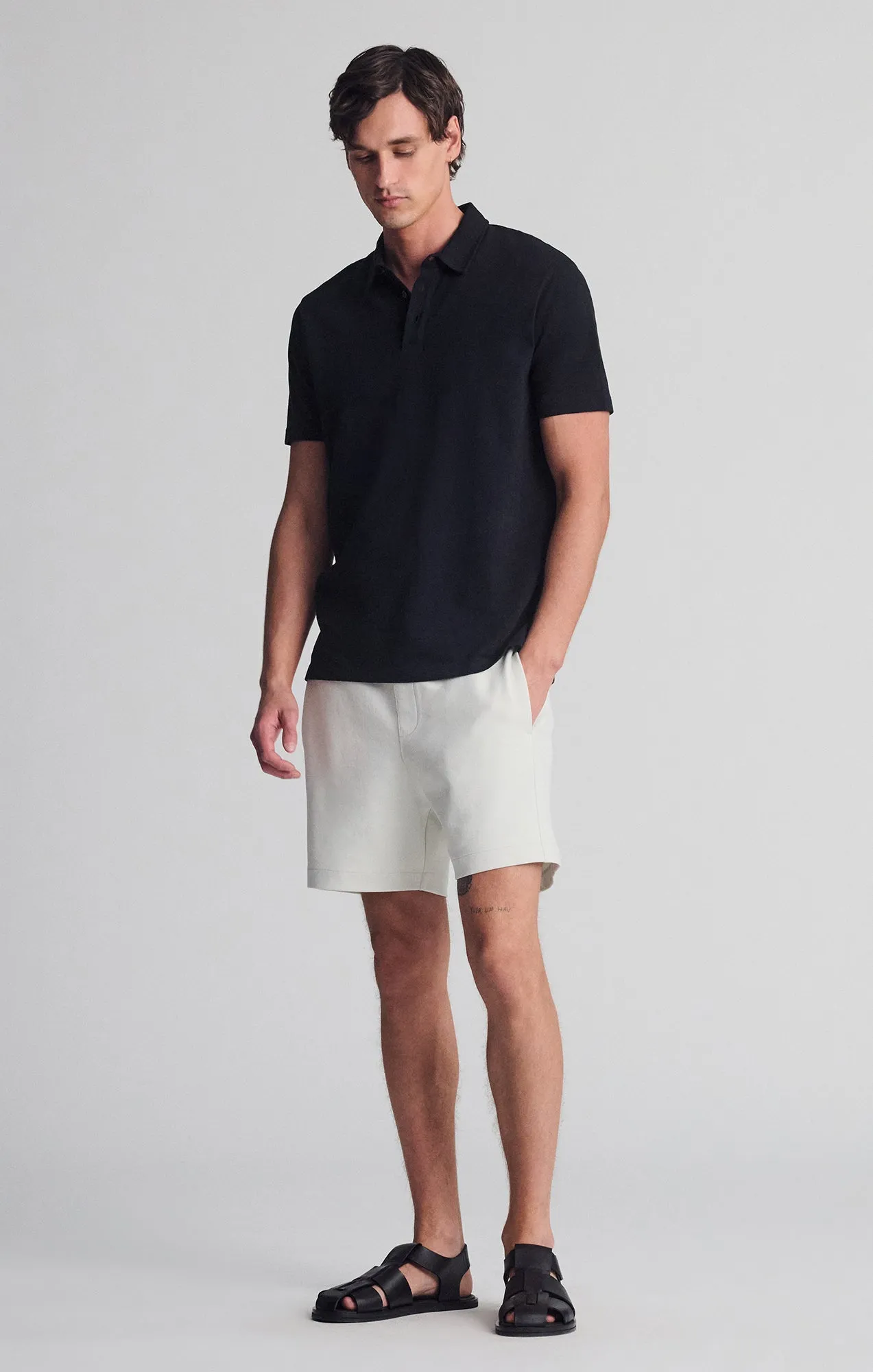 DRAWSTRING SHORTS IN FOGGY DEW sold by Mavi product image thumbnail 3