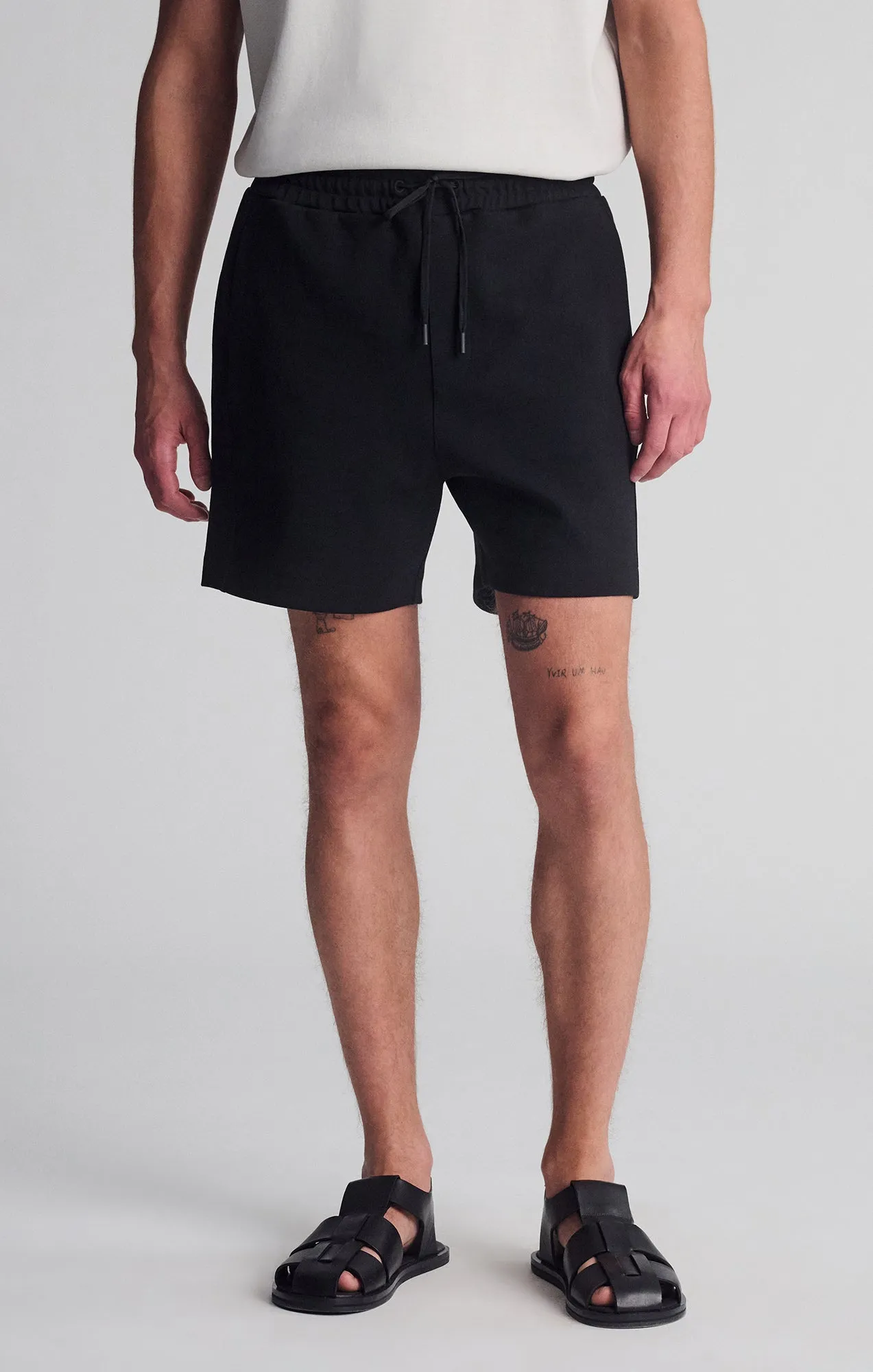 DRAWSTRING SHORTS IN BLACK sold by Mavi product image thumbnail 4