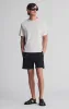 DRAWSTRING SHORTS IN BLACK sold by Mavi