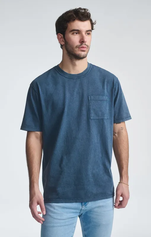 POCKET T-SHIRT IN INDIA INK sold by Mavi