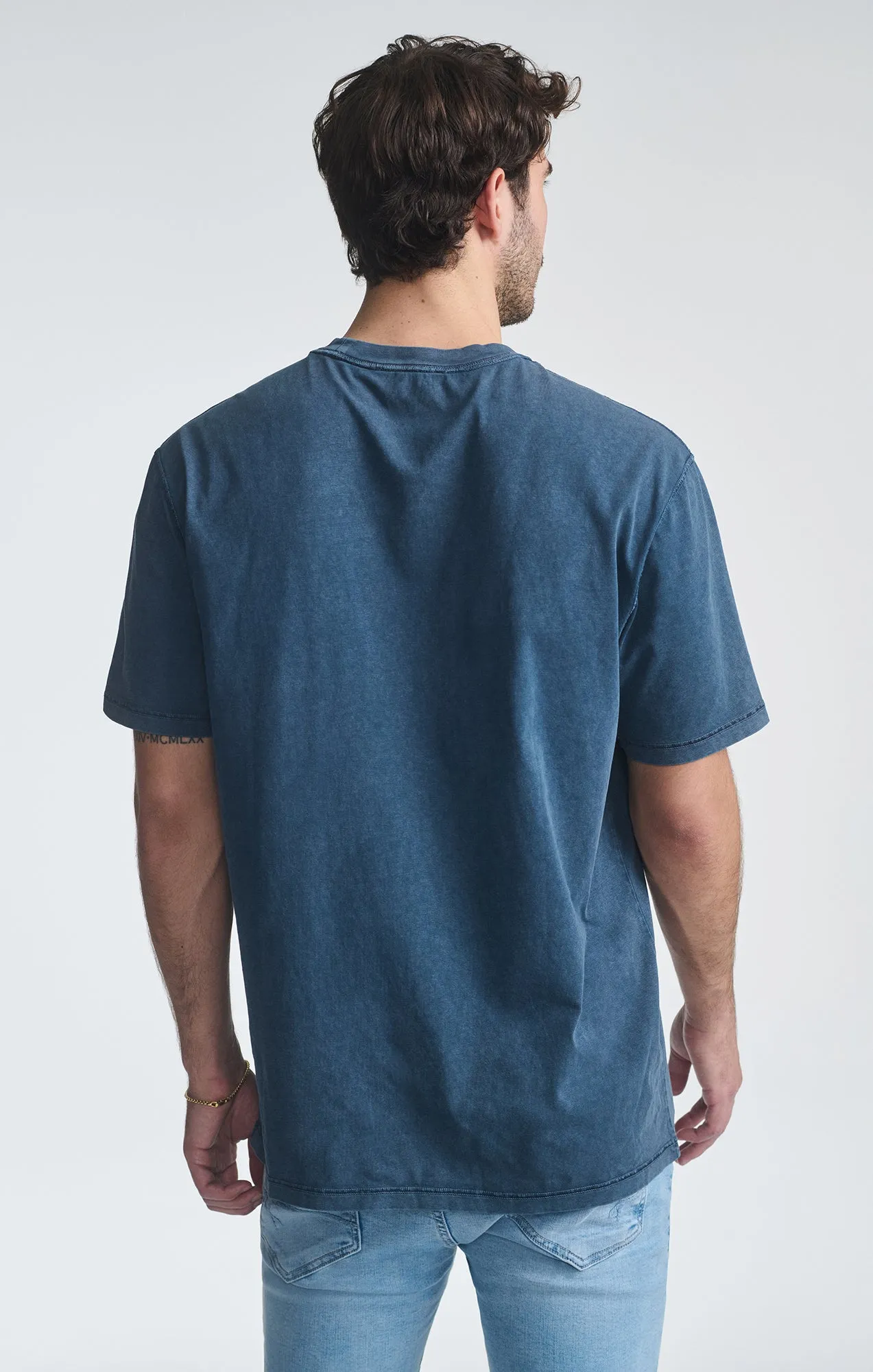 POCKET T-SHIRT IN INDIA INK sold by Mavi product image thumbnail 3